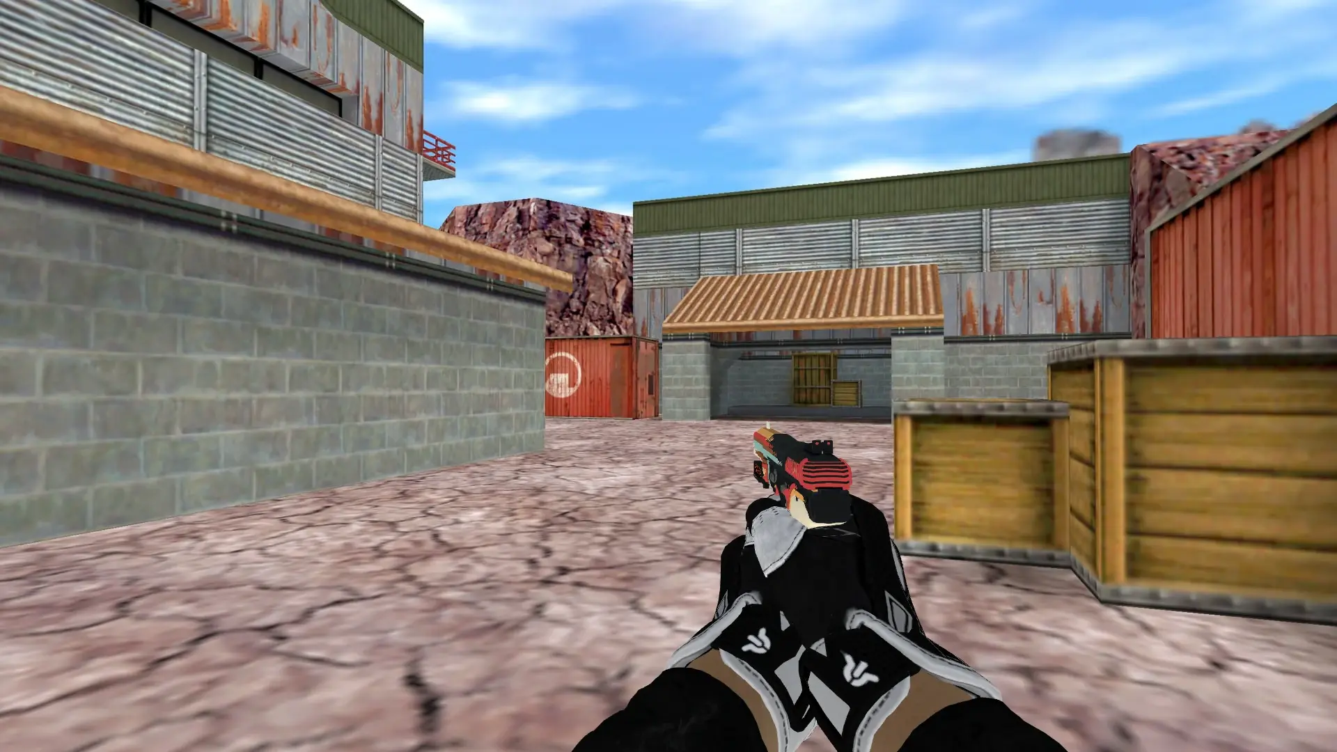 Five-SeveN — Batureis Sport Gloves Pack — de_nuke (first person)