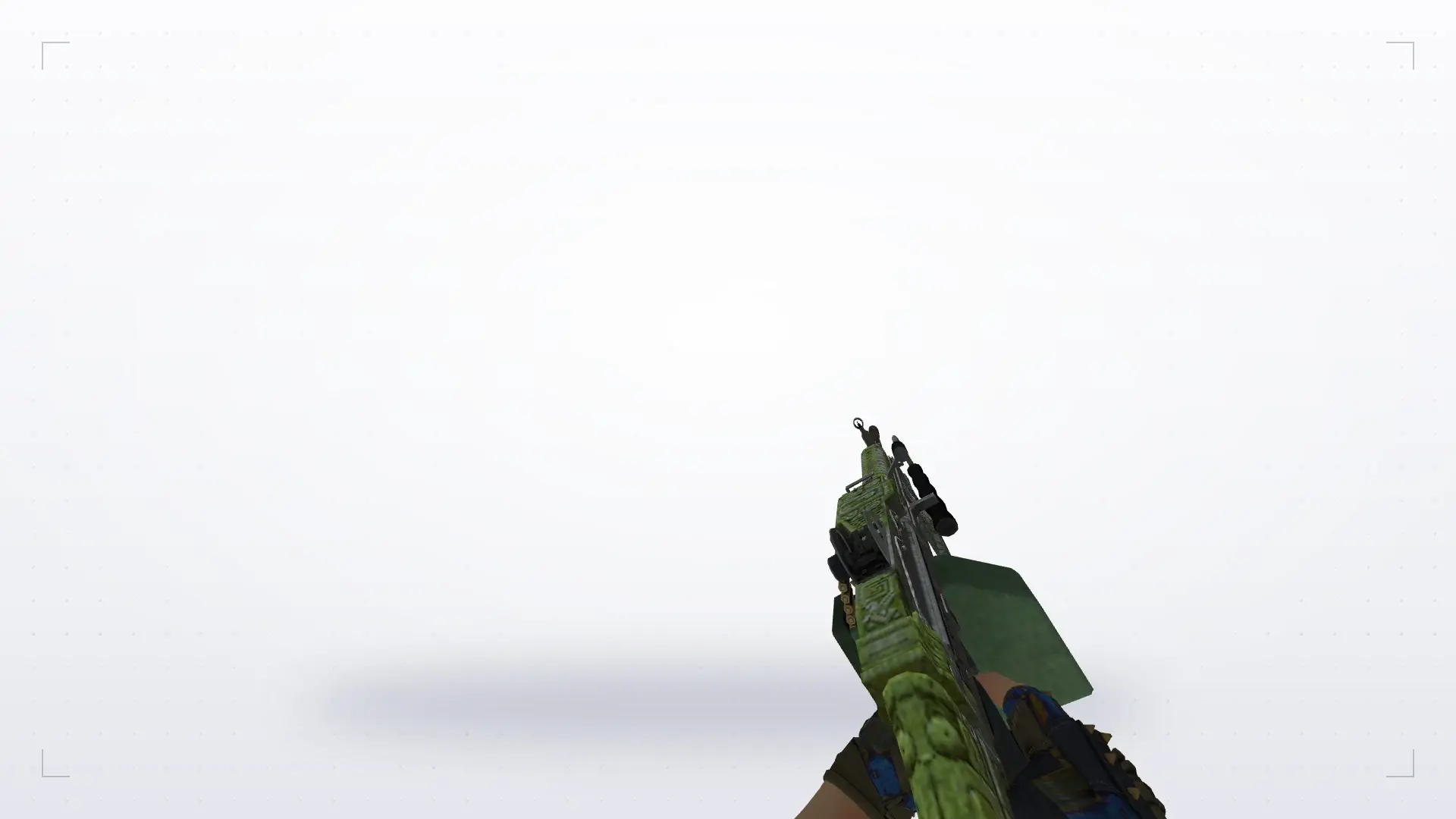 M249: Hydra Gloves Case Hardened Pack — first person