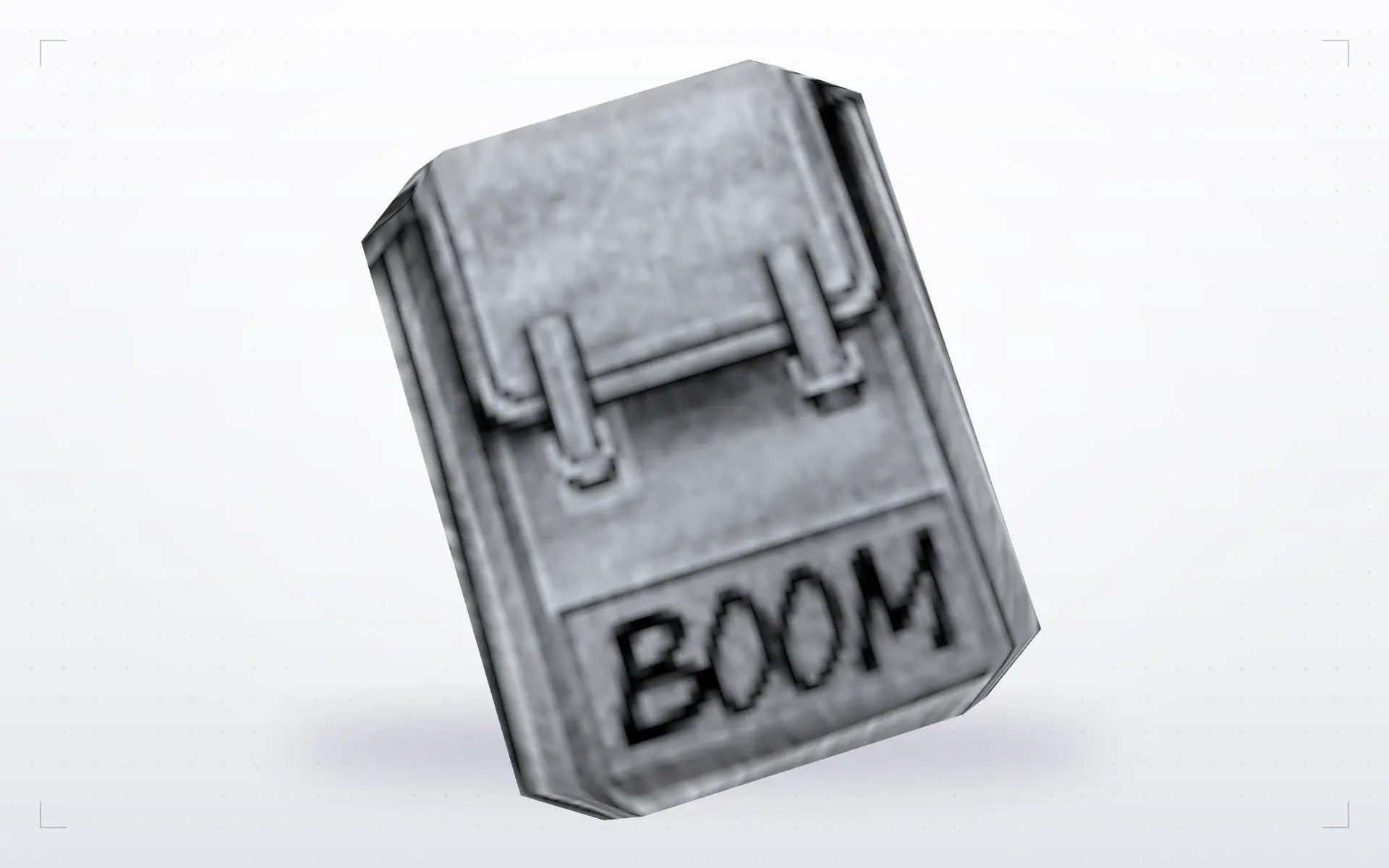 The Boom Backpack — top view