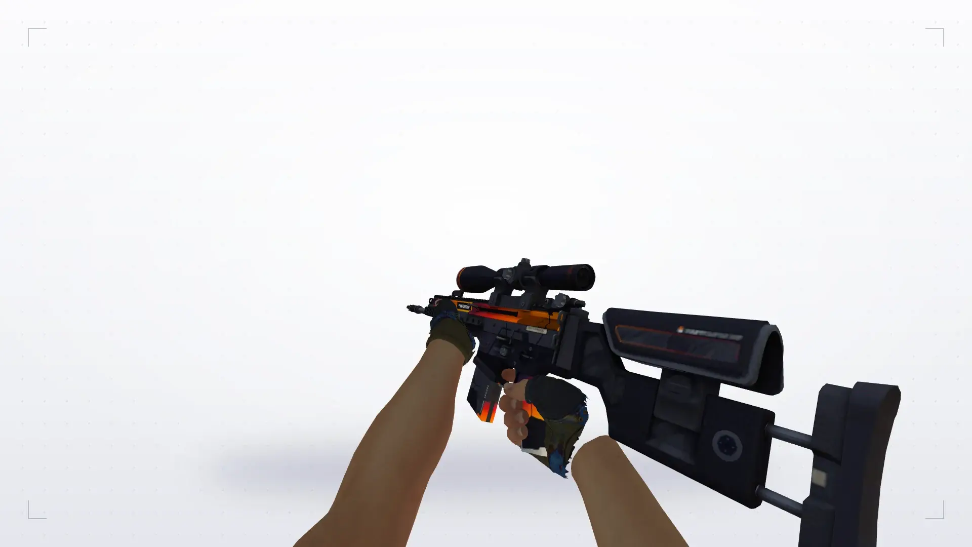 SG 550: Hydra Gloves Case Hardened Pack — first person