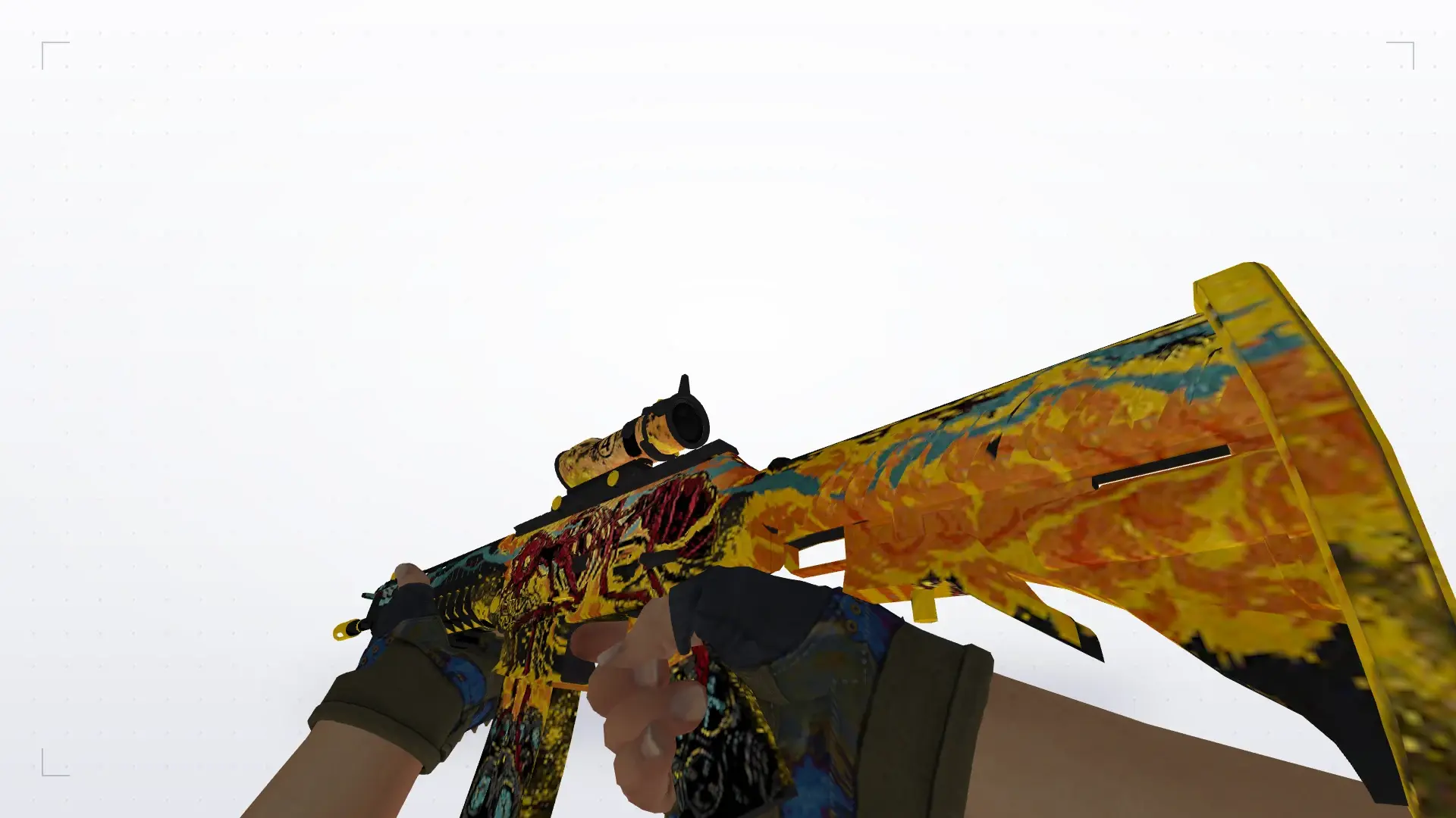 SG 552: Hydra Gloves Case Hardened Pack — first person