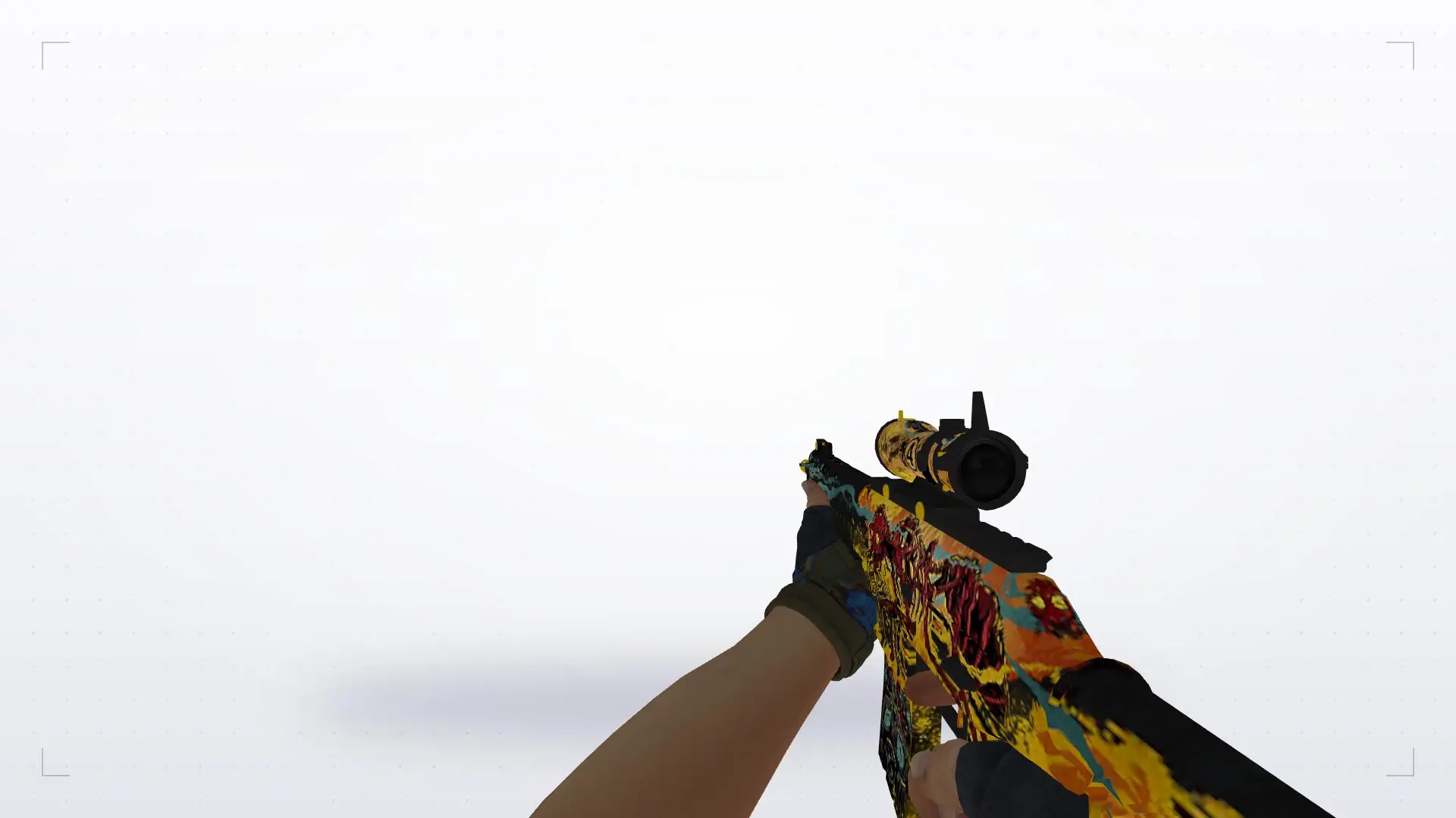SG 552: Hydra Gloves Case Hardened Pack — first person