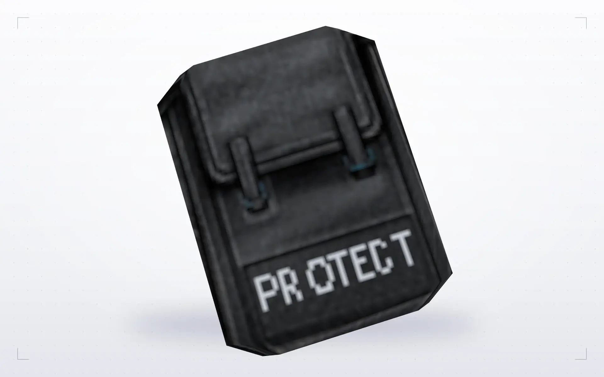 Shadow Protect Backpack — top view