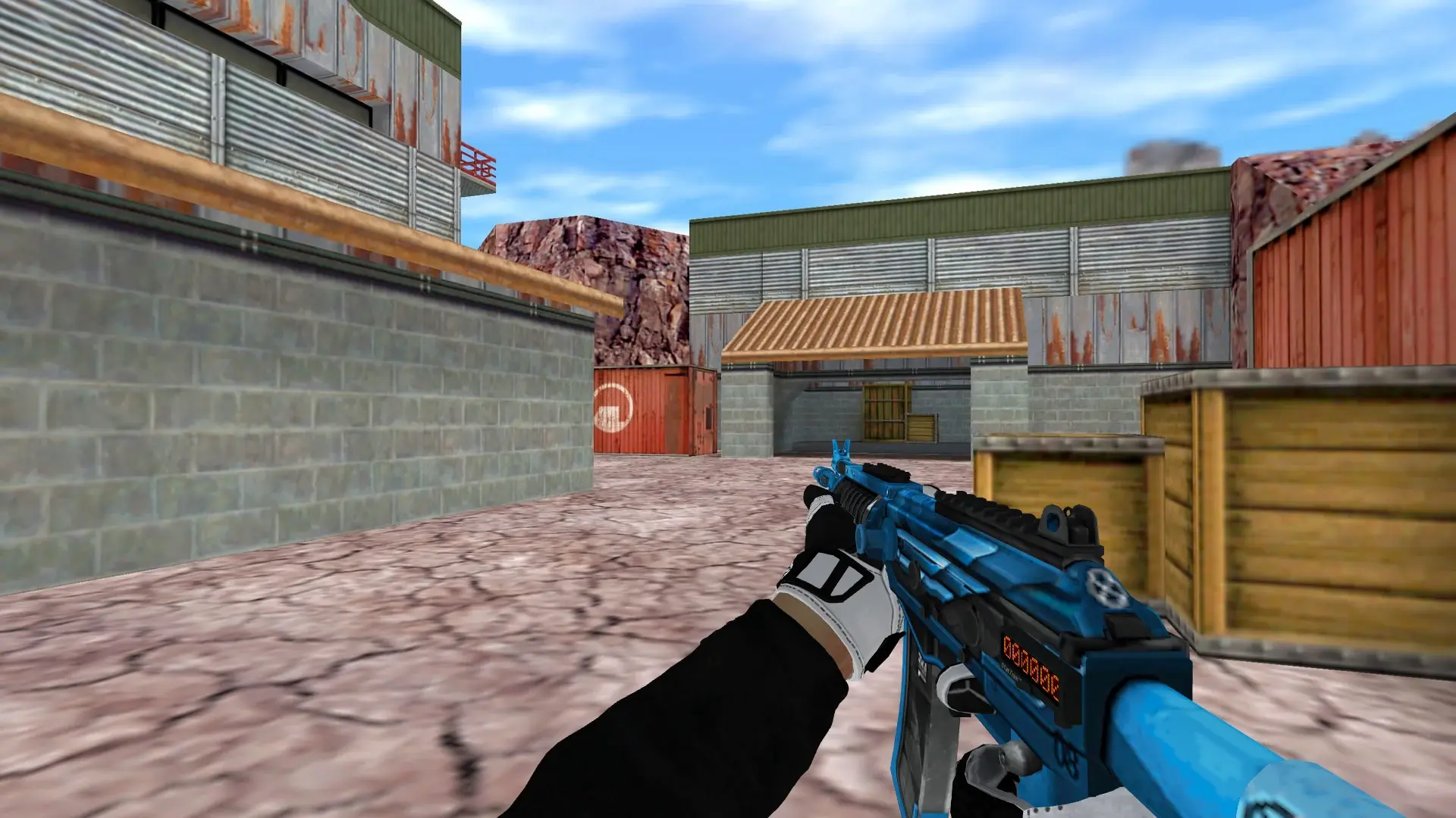 Galil AR — Batureis Sport Gloves Pack — de_nuke (first person)