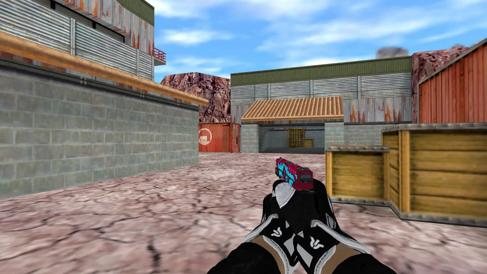 Glock-18 — Batureis Sport Gloves Pack — de_nuke (first person)