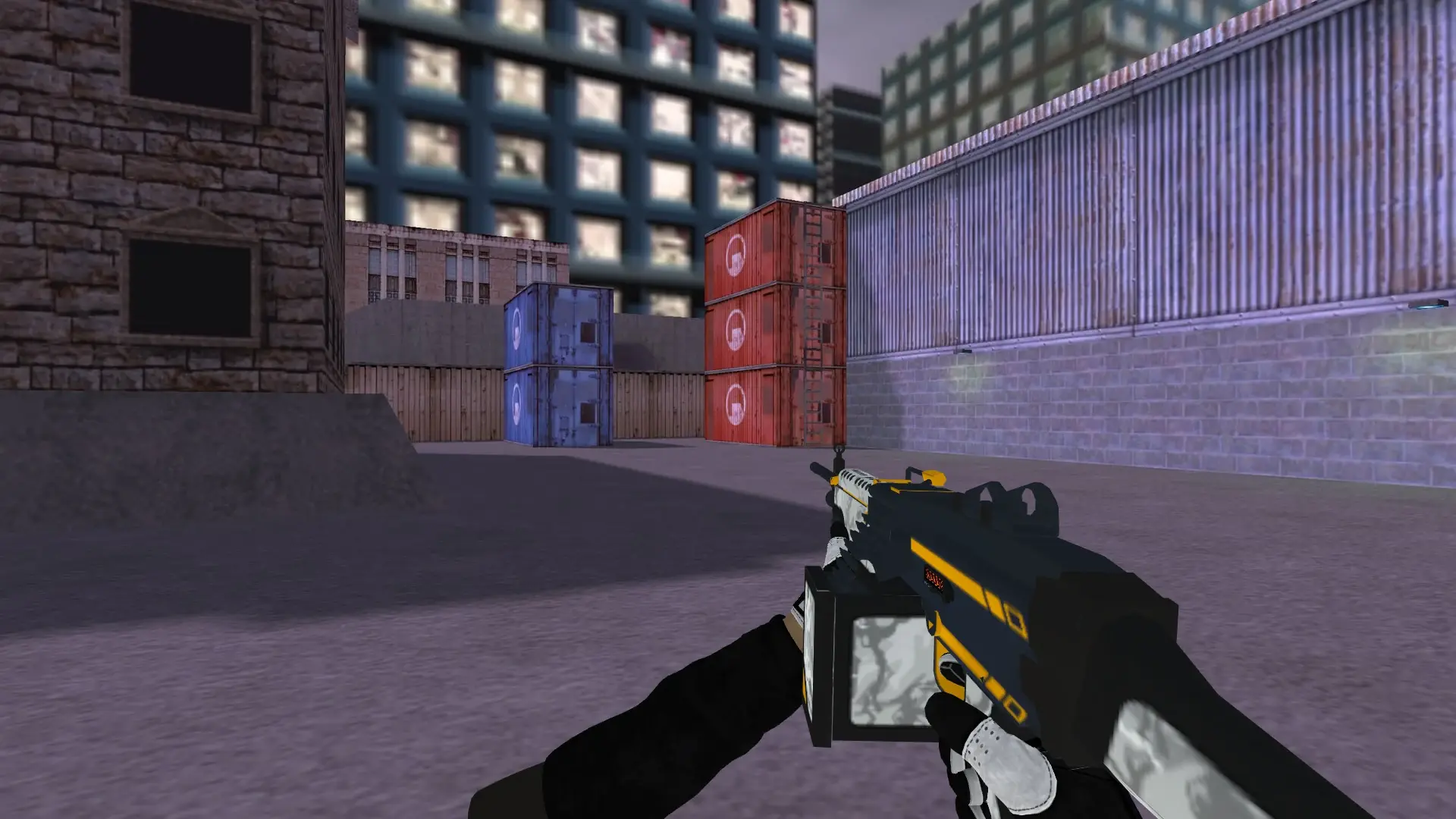 M249 — Batureis Sport Gloves Pack — cs_assault (first person)