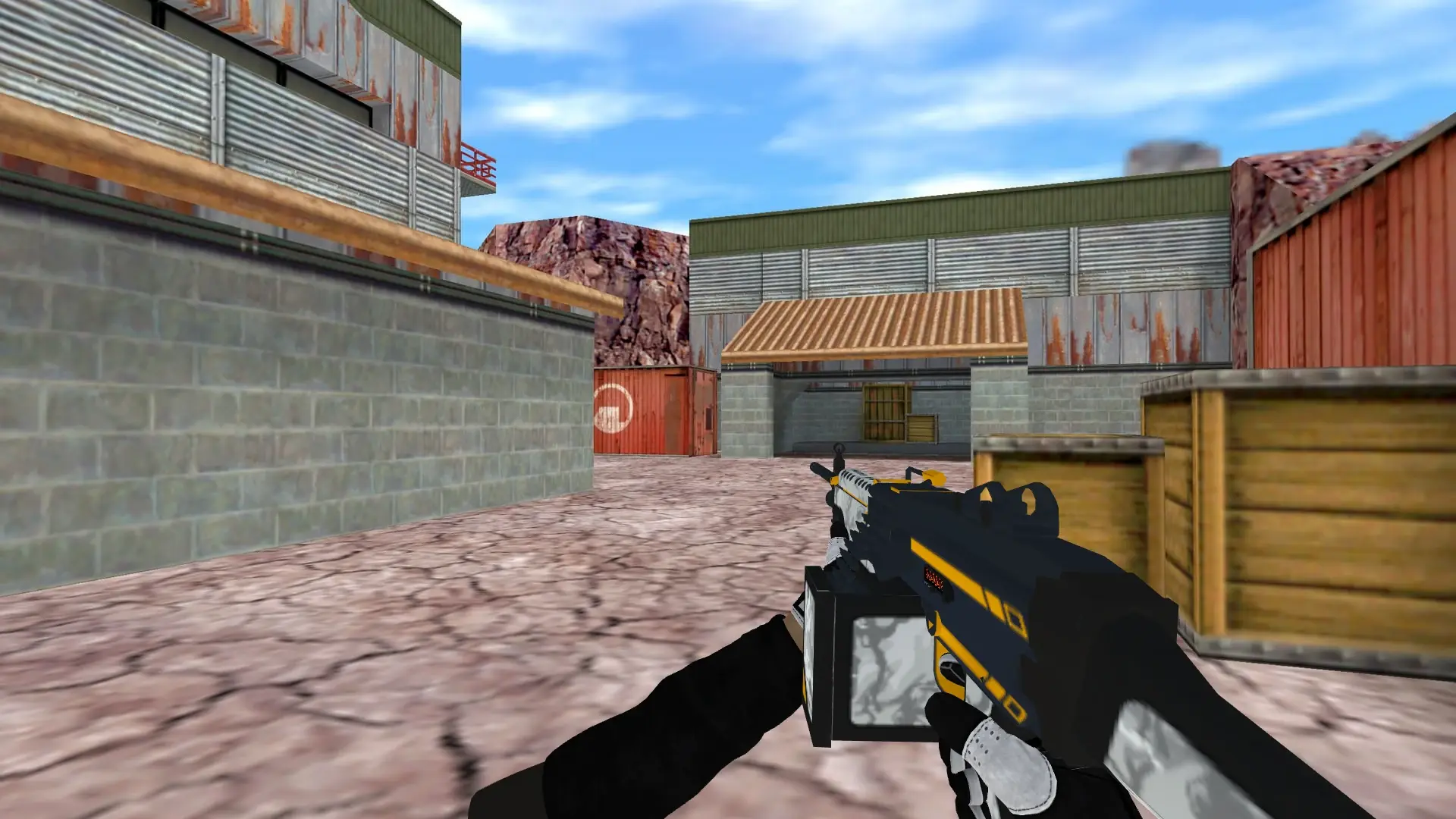 M249 — Batureis Sport Gloves Pack — de_nuke (first person)