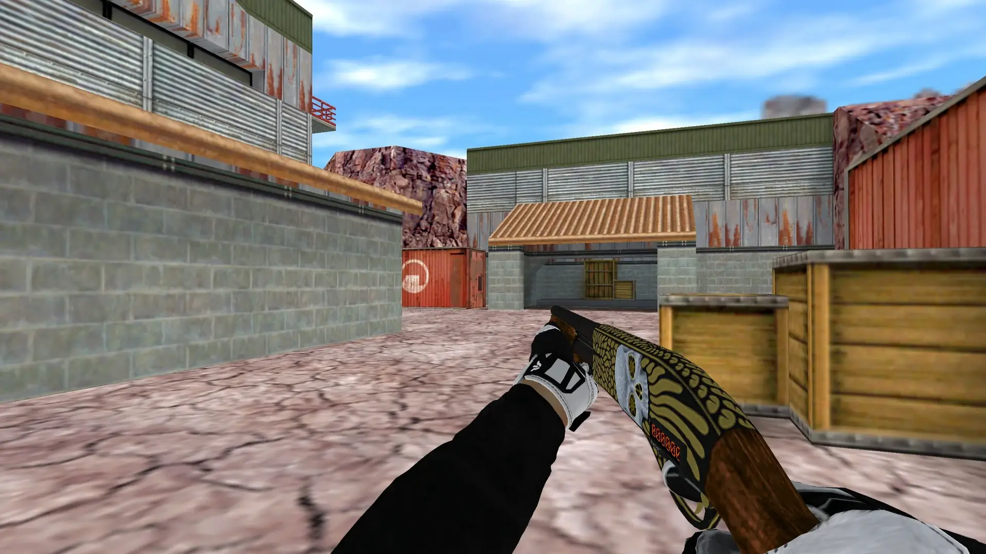 M3 — Batureis Sport Gloves Pack — de_nuke (first person)