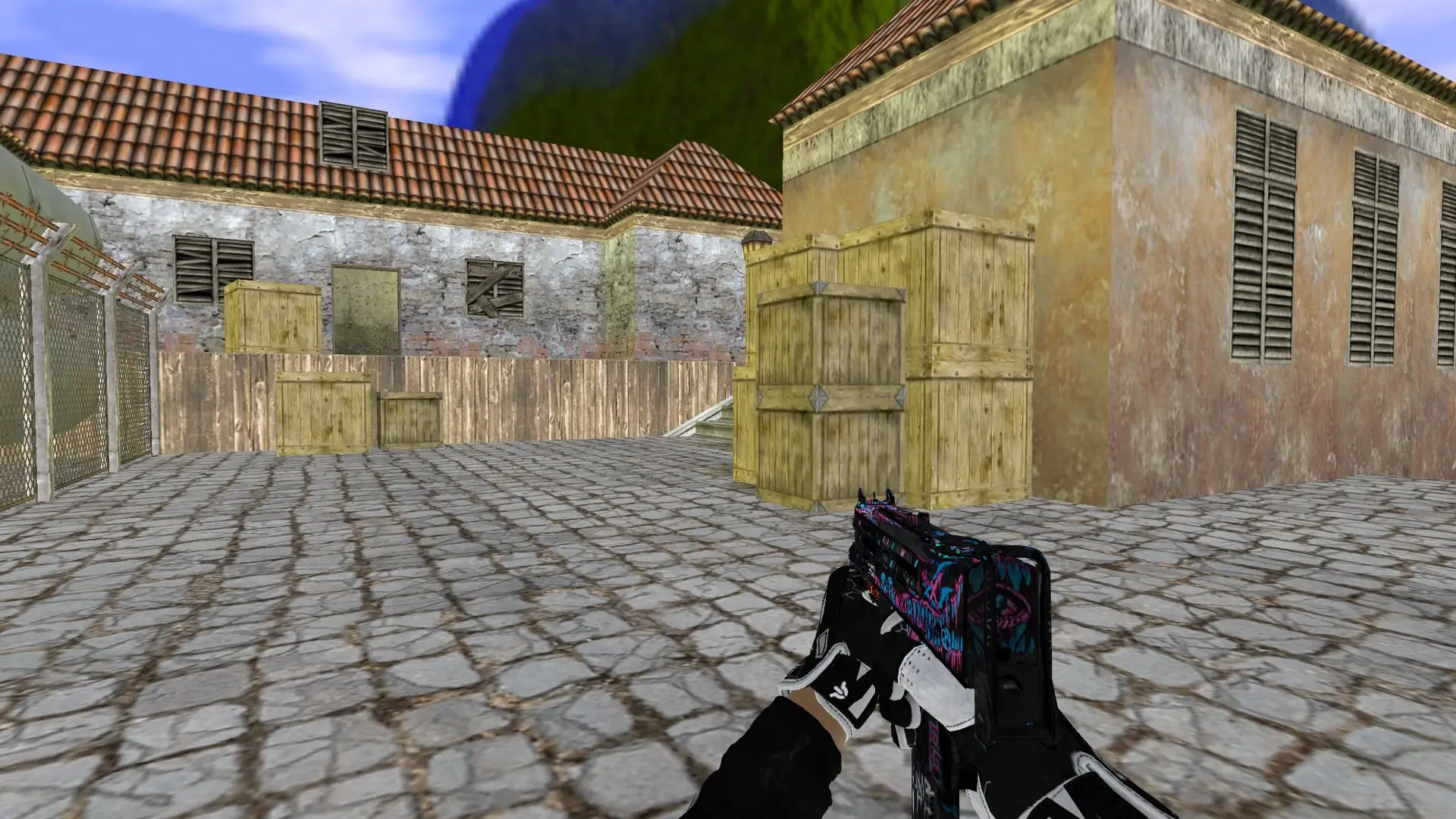 MAC-10 — Batureis Sport Gloves Pack — de_inferno (first person)