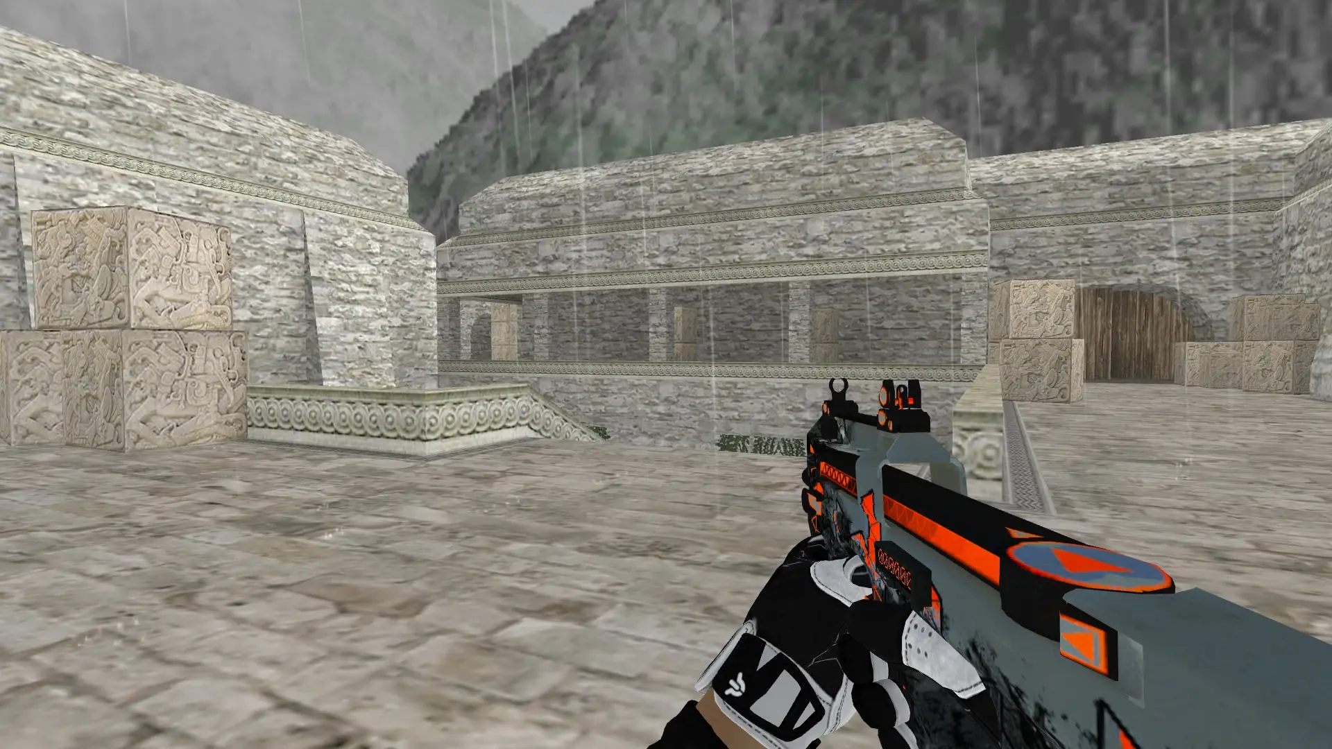 P90 — Batureis Sport Gloves Pack — de_aztec (first person)