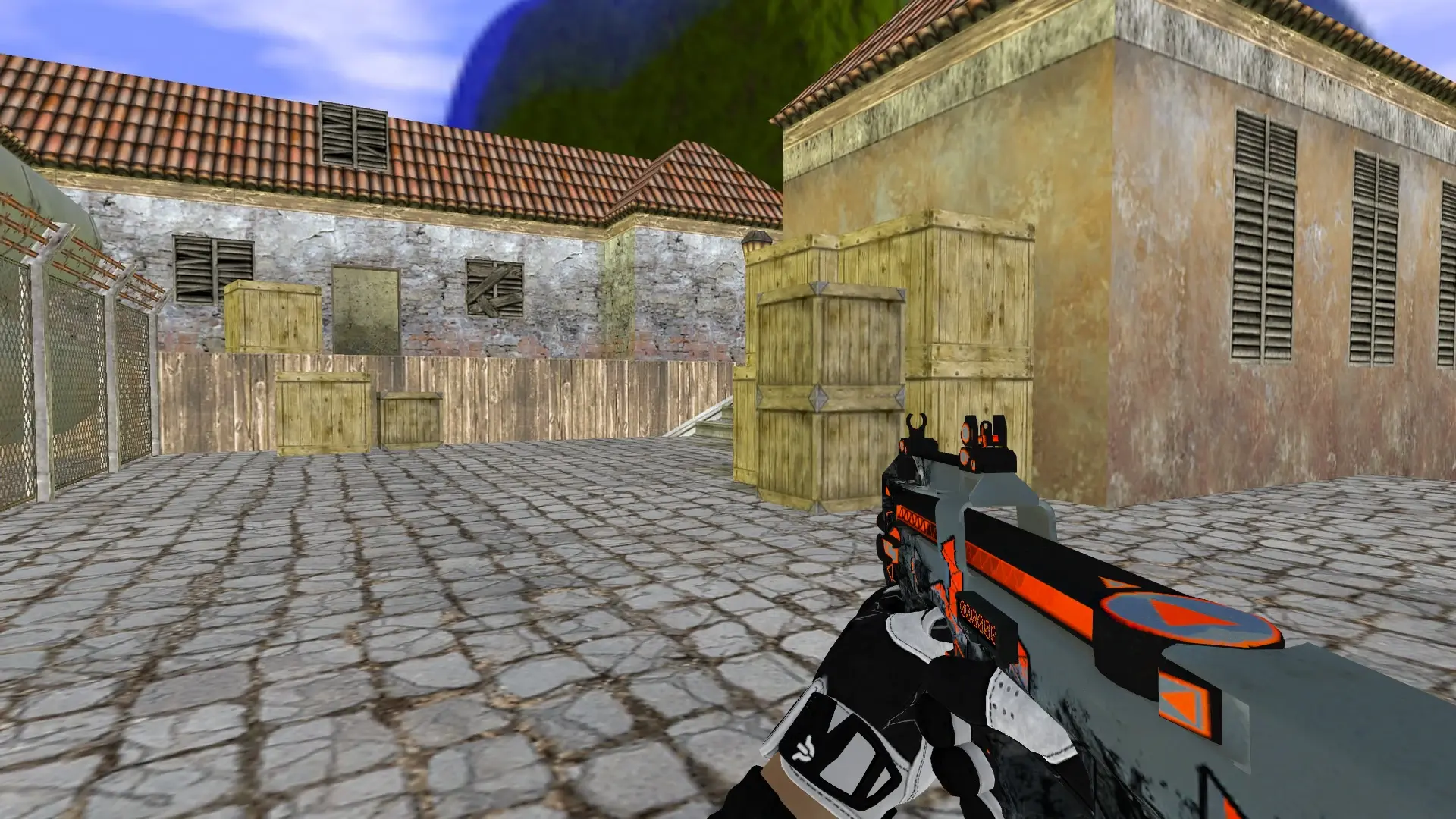 P90 — Batureis Sport Gloves Pack — de_inferno (first person)