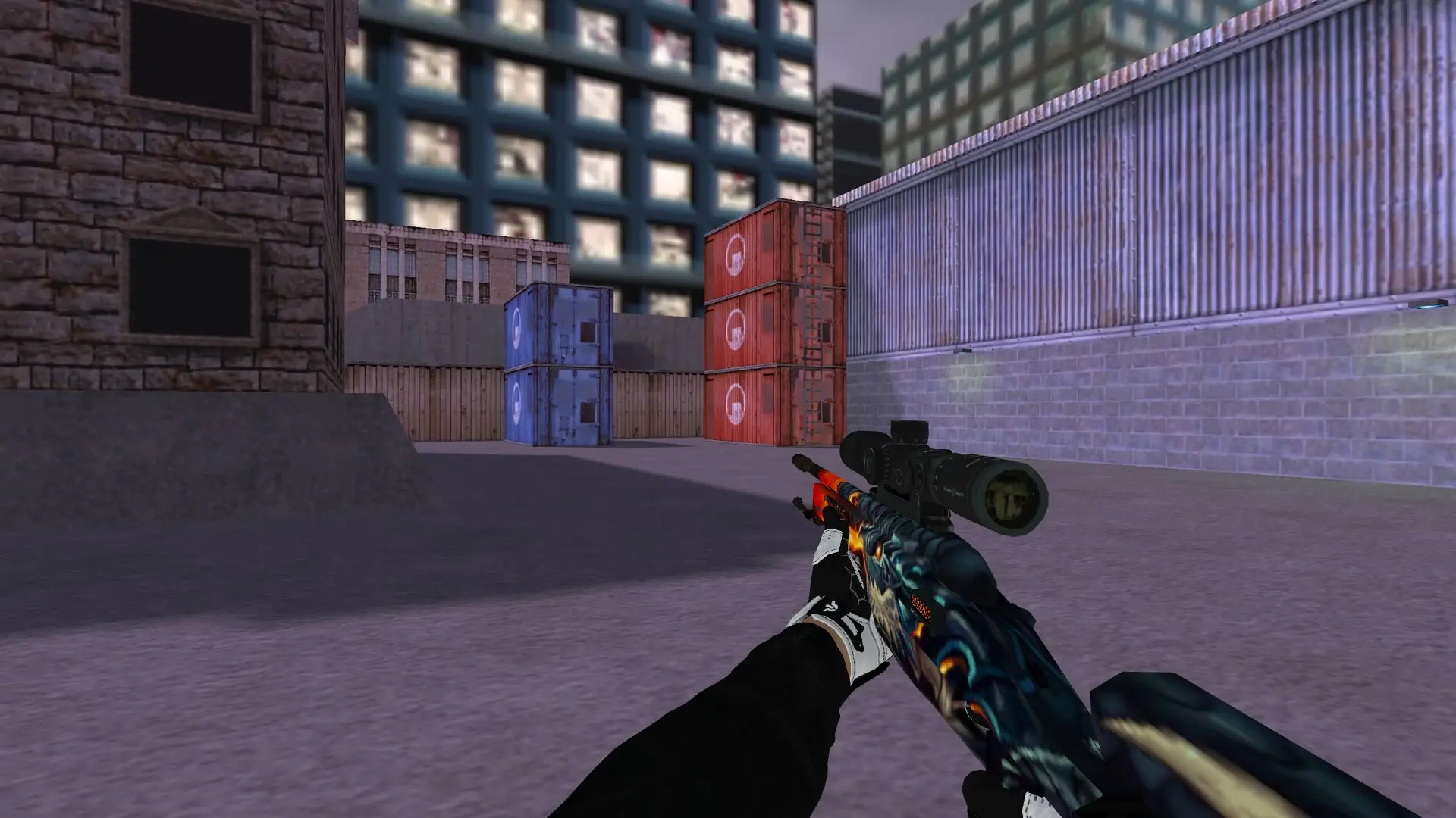 Scout — Batureis Sport Gloves Pack — cs_assault (first person)