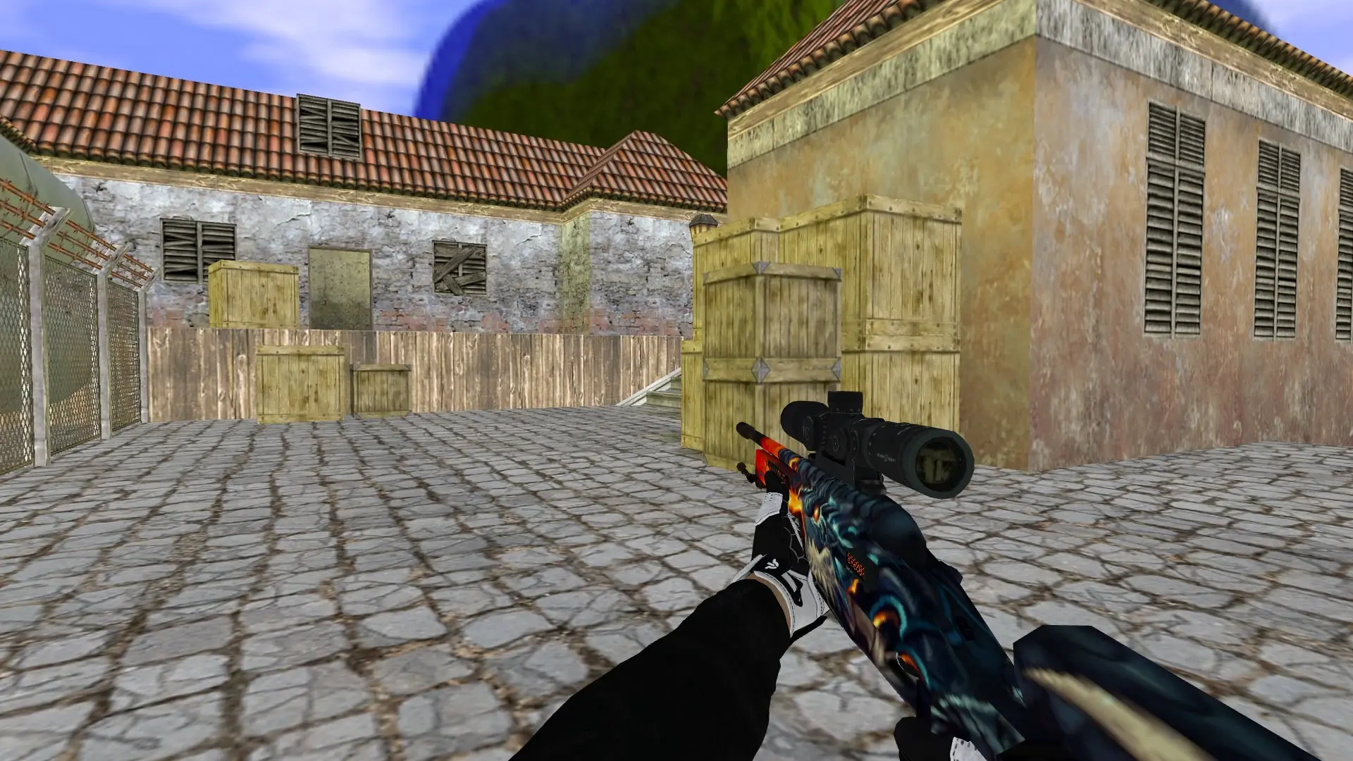 Scout — Batureis Sport Gloves Pack — de_inferno (first person)