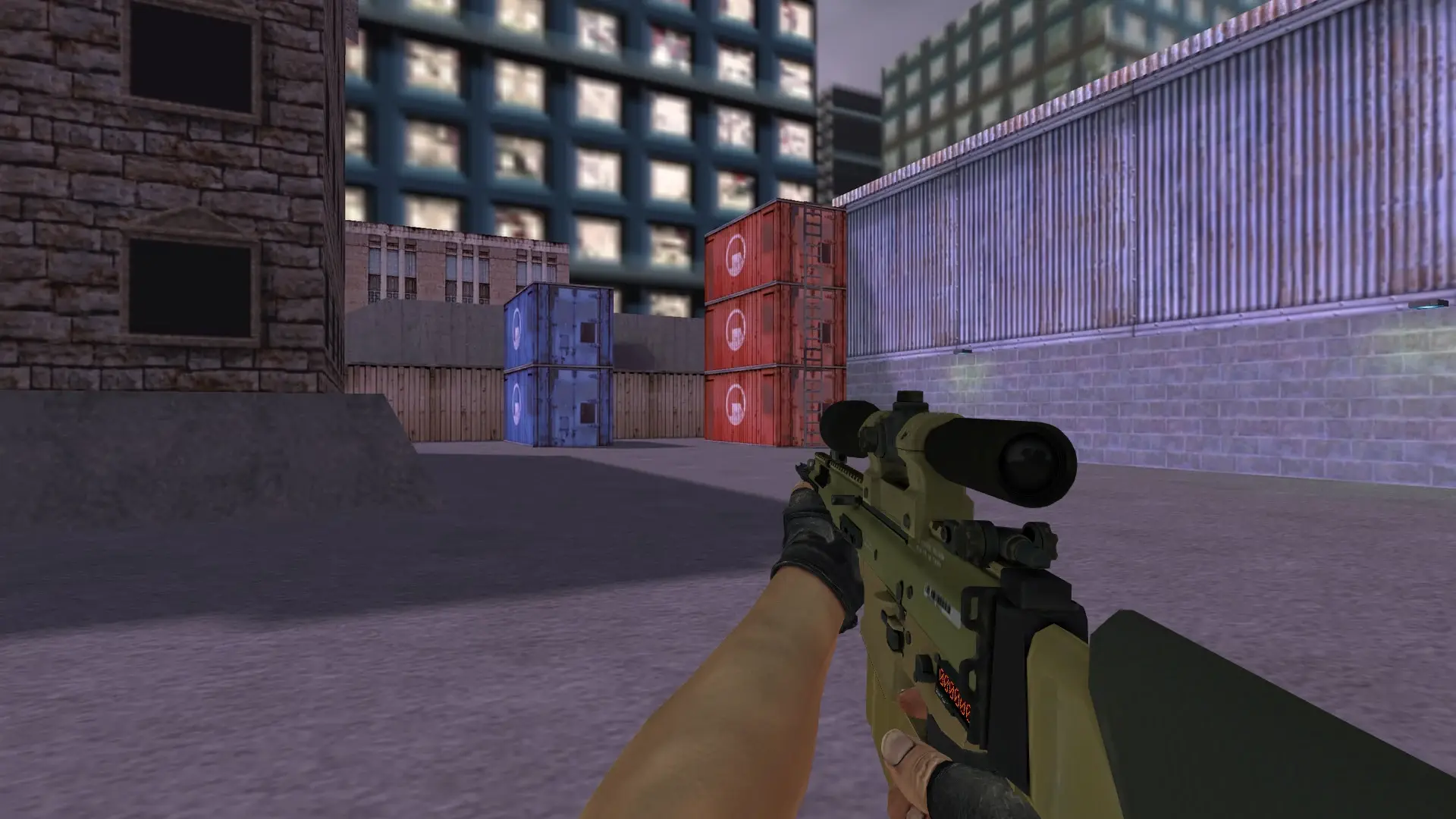 SG550 — Batureis Sport Gloves Pack — cs_assault (first person)