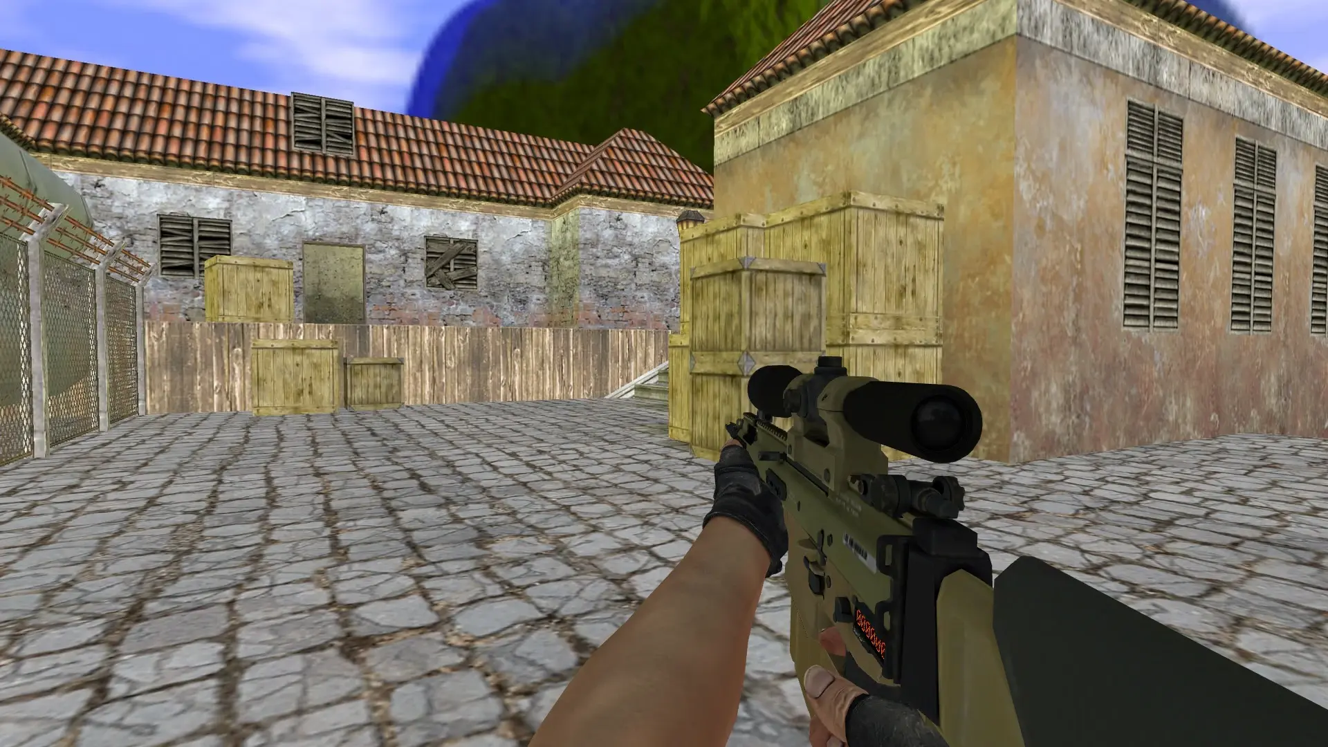SG550 — Batureis Sport Gloves Pack — de_inferno (first person)