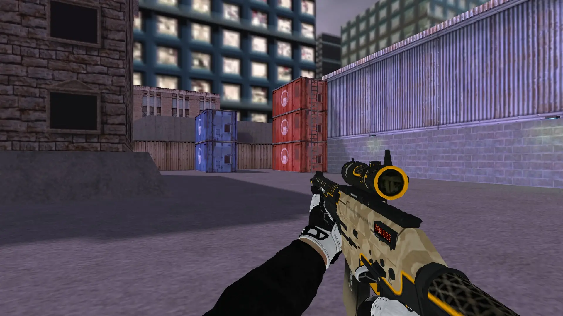 SG552 — Batureis Sport Gloves Pack — cs_assault (first person)