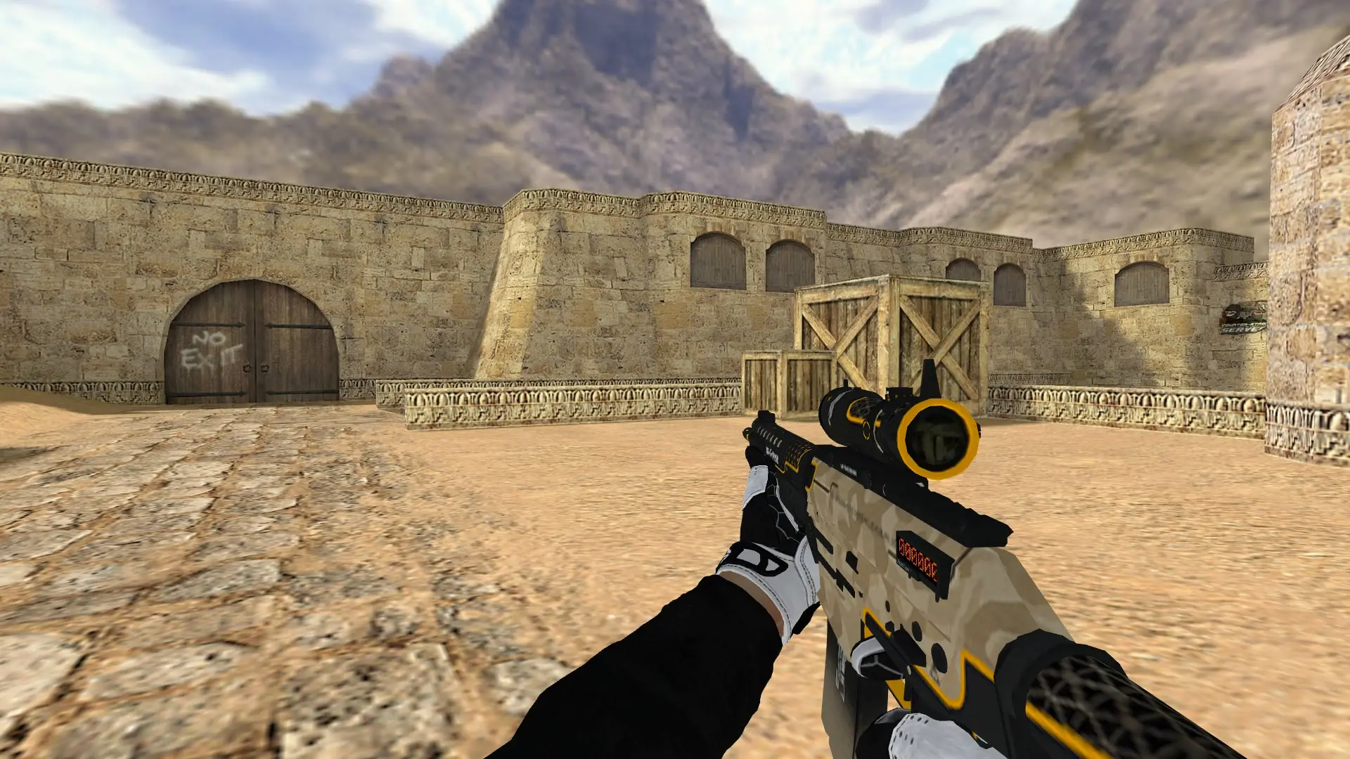 SG552 — Batureis Sport Gloves Pack — de_dust2 (first person)