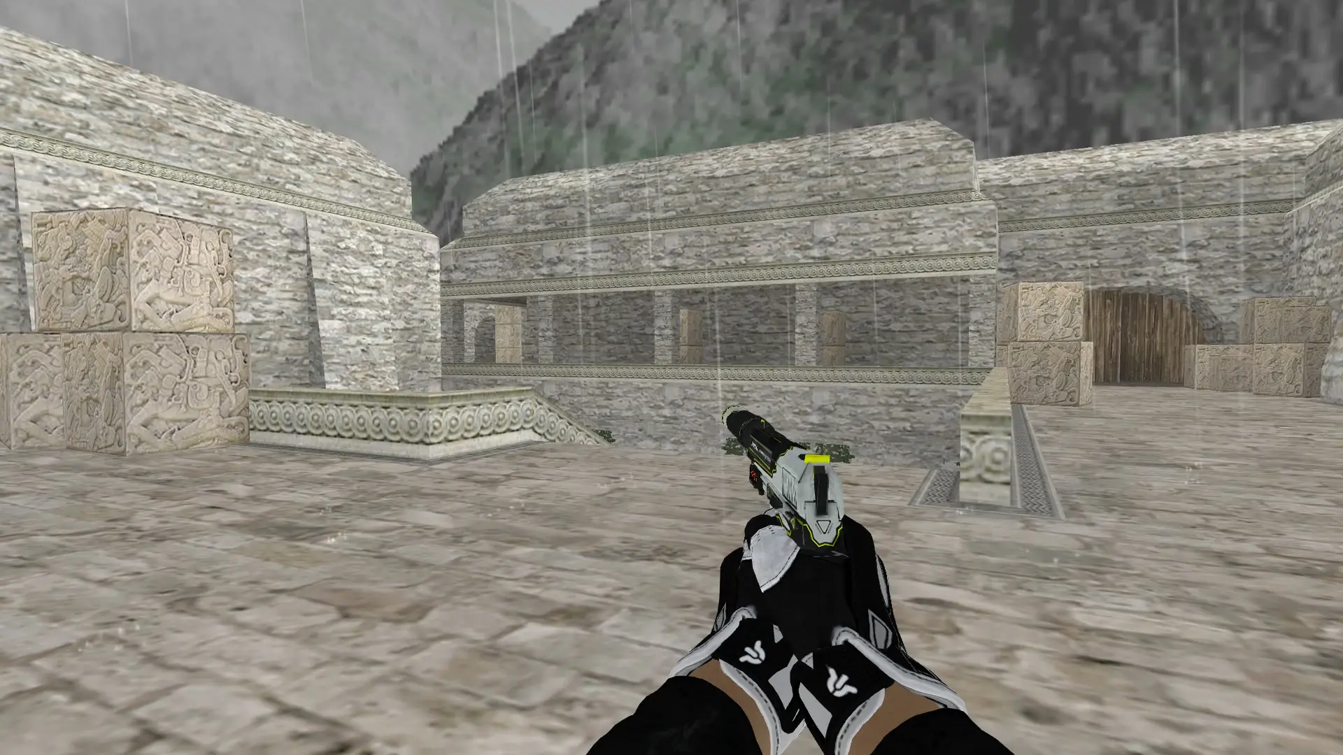 USP — Batureis Sport Gloves Pack — de_aztec (first person)