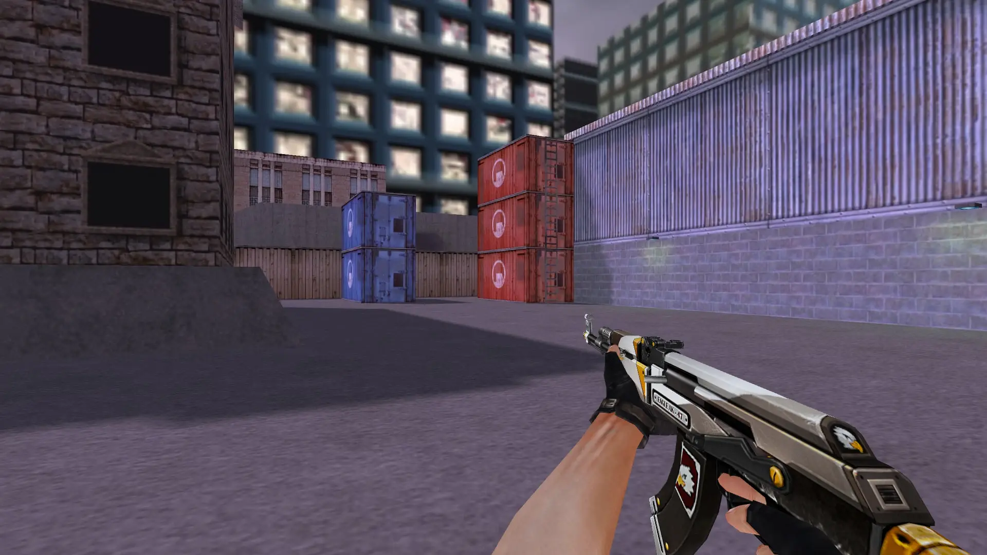 AK-47: Eagle Paint Weapon Pack — cs_assault (first person)