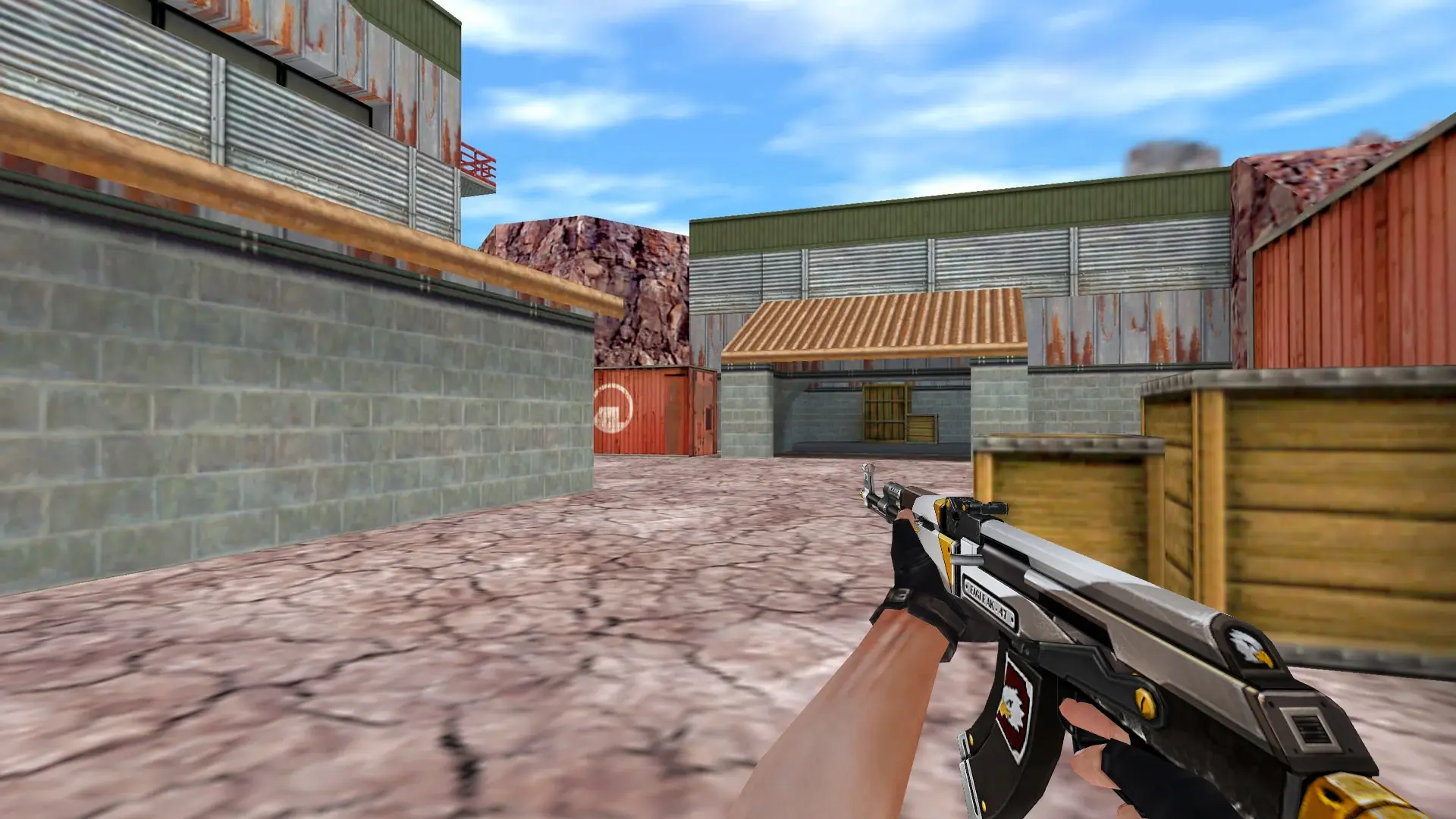 AK-47: Eagle Paint Weapon Pack — de_nuke (first person)