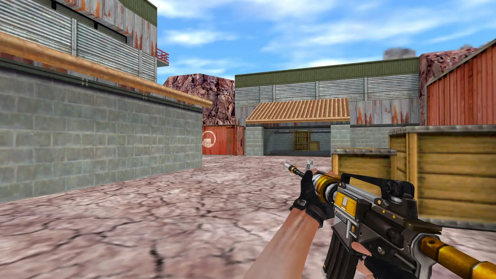 M4A1: Eagle Paint Weapon Pack — de_nuke (first person)