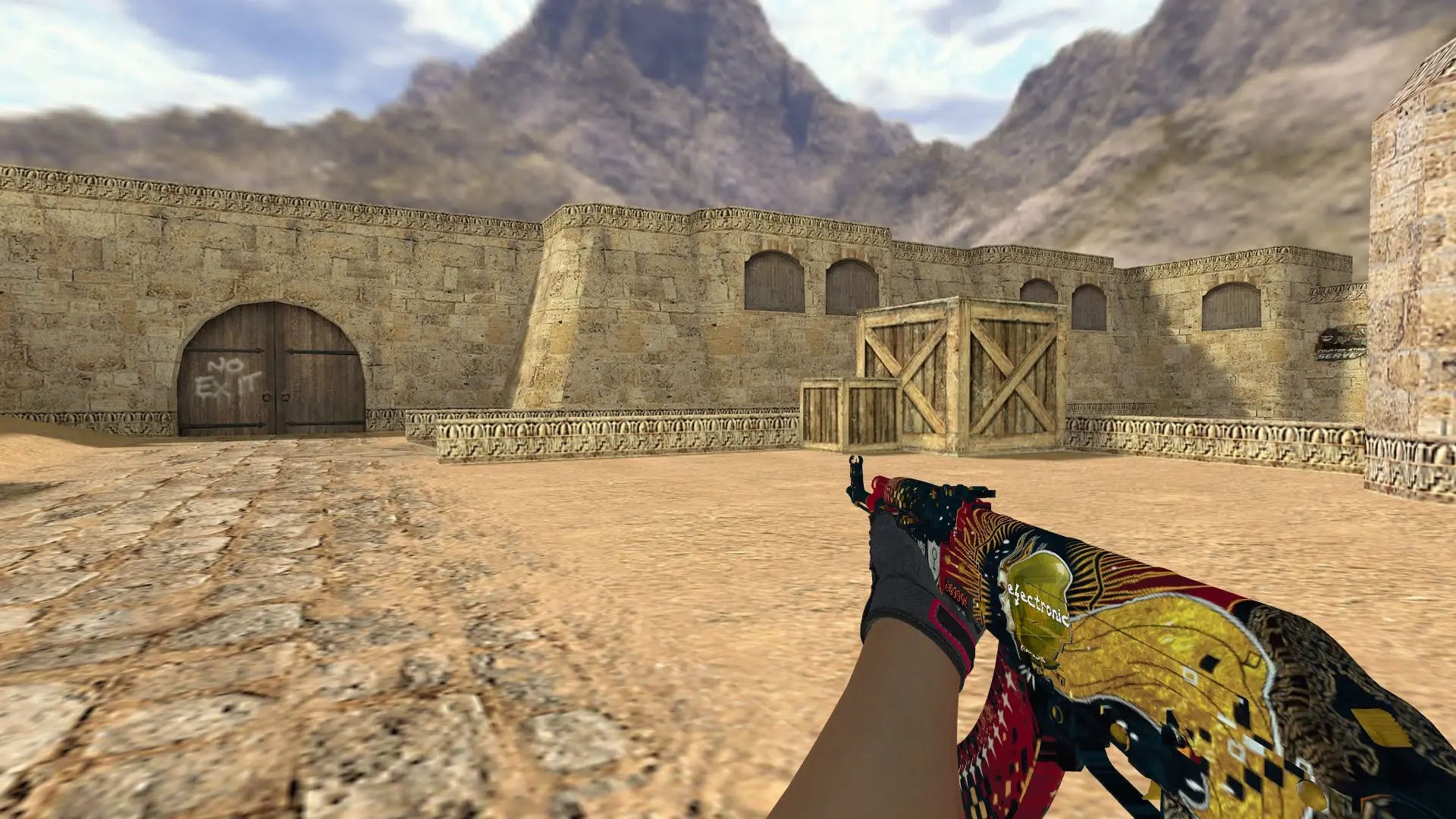 AK-47 — Na'Vi electronic Inventory — de_dust2 (first person)