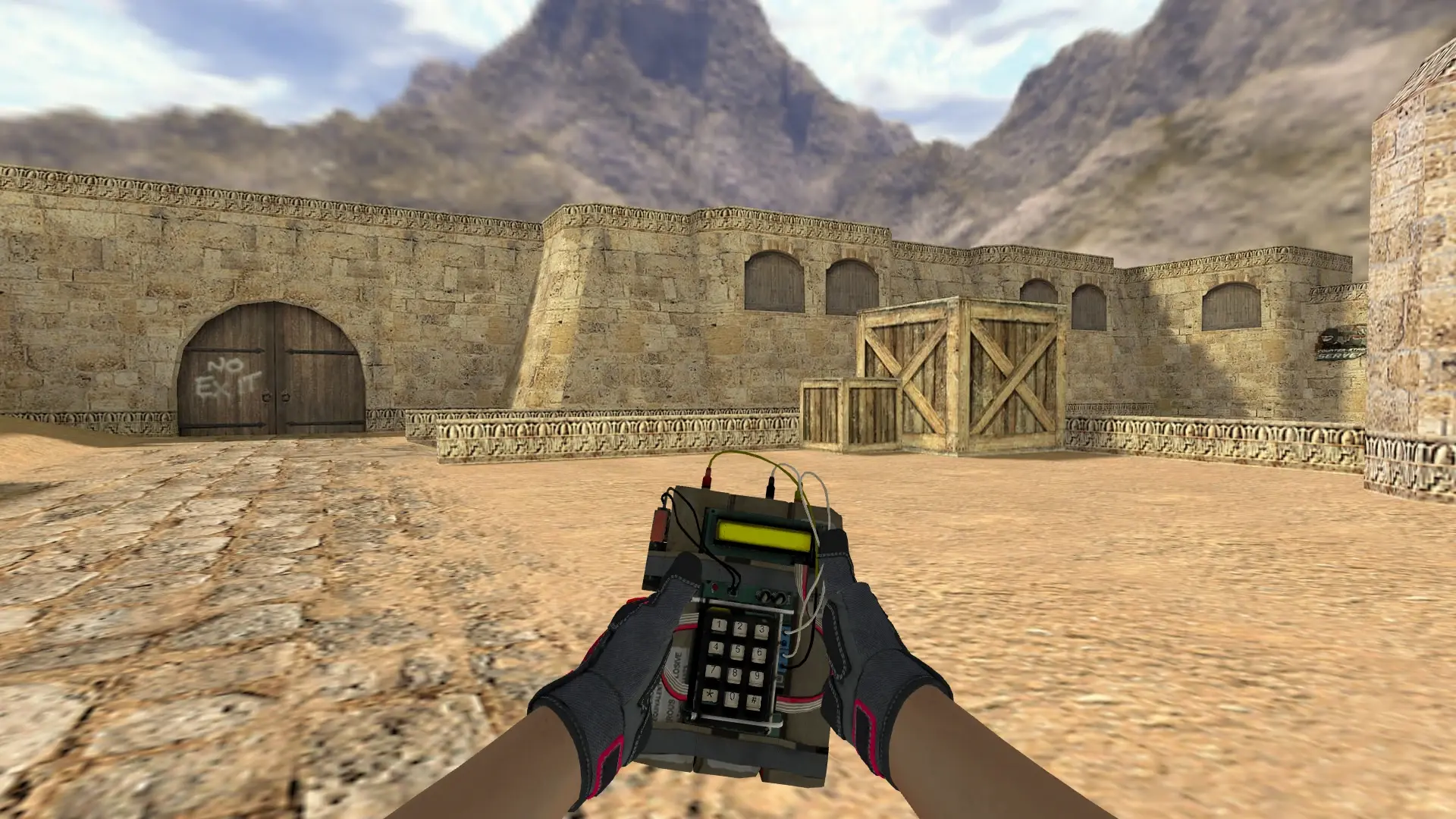 C4 — Na'Vi electronic Inventory — de_dust2 (first person)