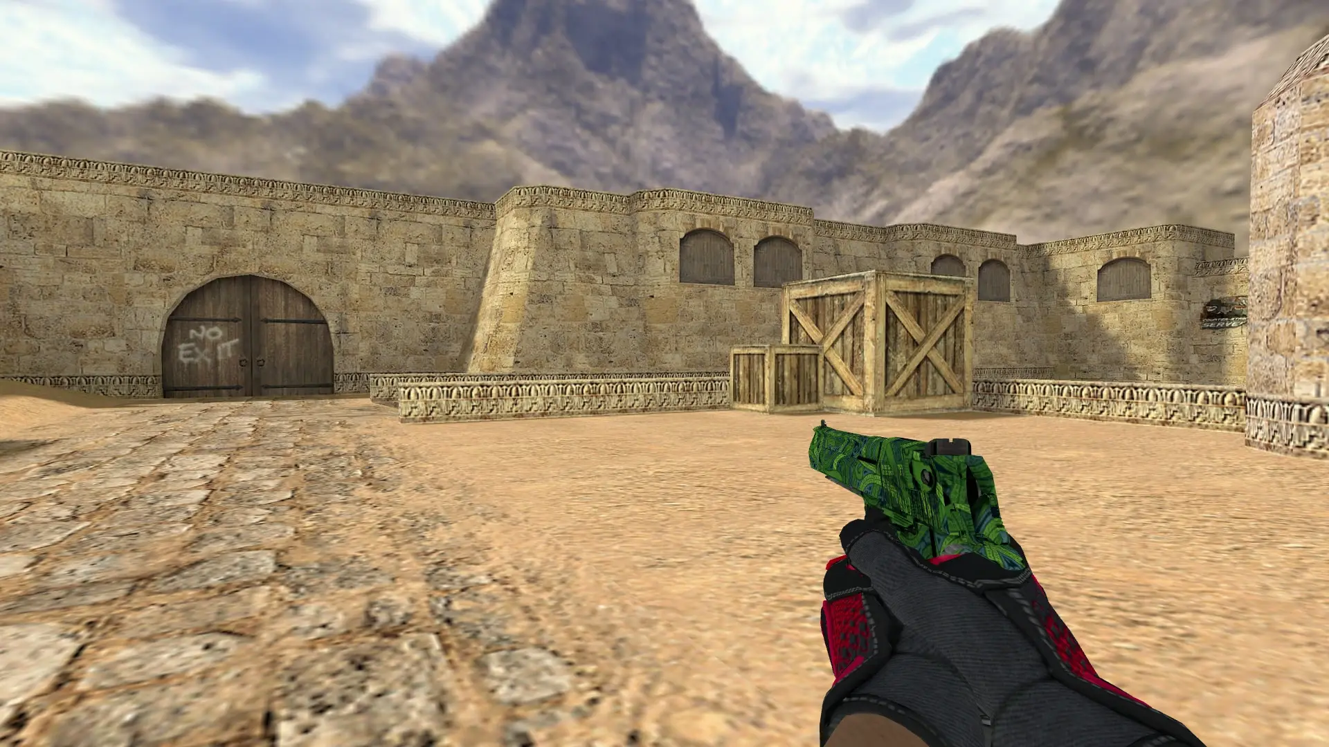 Desert Eagle — Na'Vi electronic Inventory — de_dust2 (first person)
