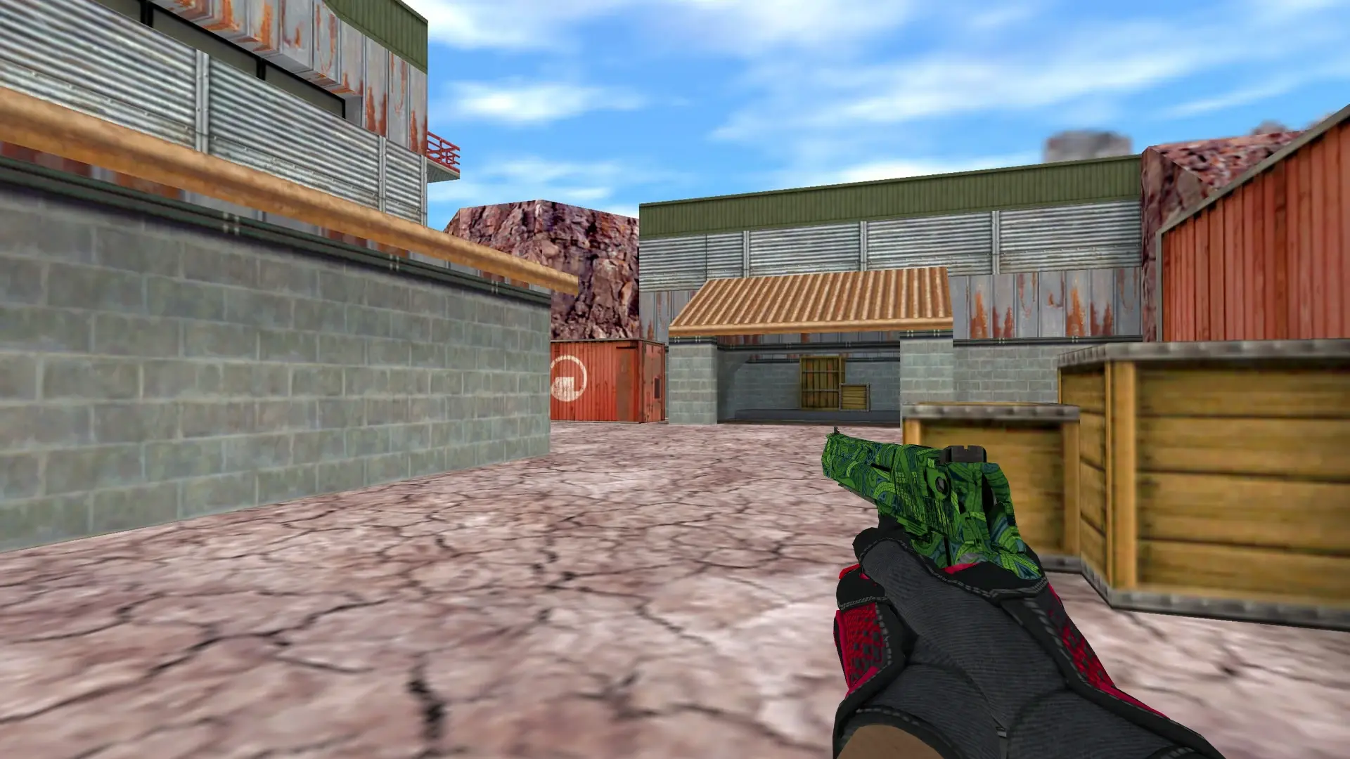 Desert Eagle — Na'Vi electronic Inventory — de_nuke (first person)