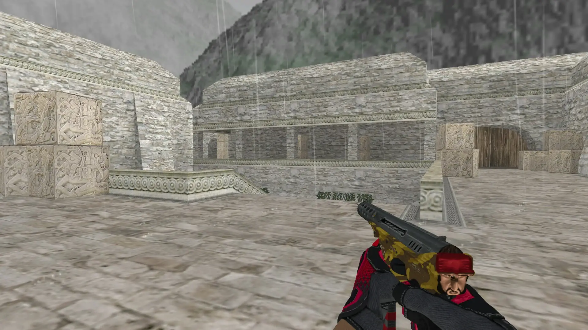 Dual Berettas — Na'Vi electronic Inventory — de_aztec (first person)