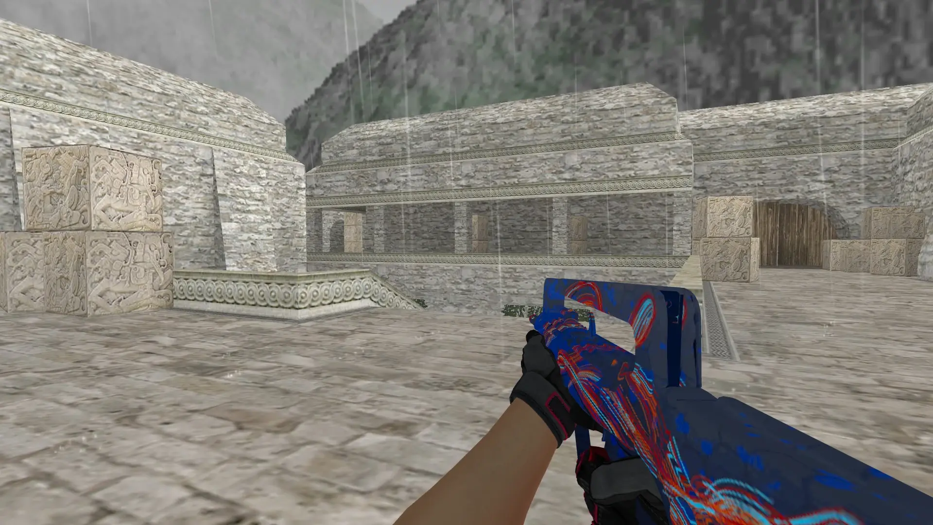 FAMAS — Na'Vi electronic Inventory — de_aztec (first person)