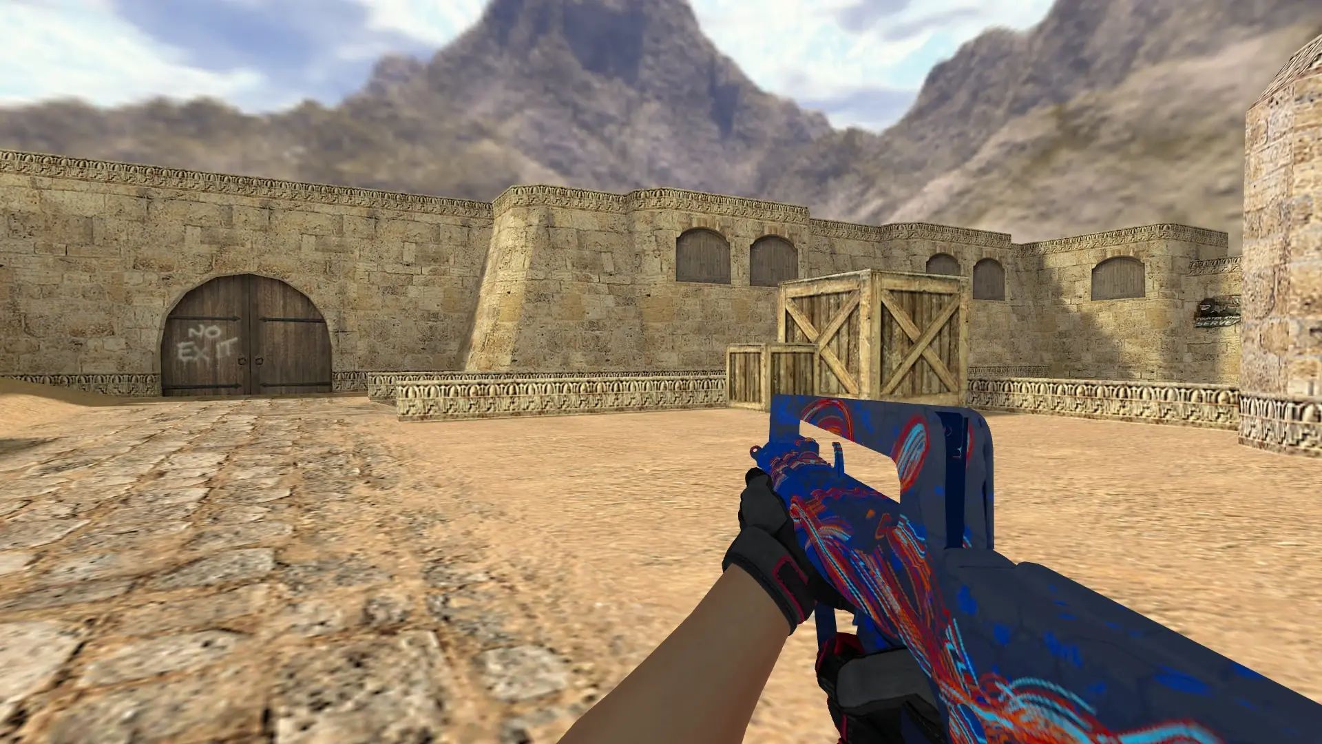 FAMAS — Na'Vi electronic Inventory — de_dust2 (first person)