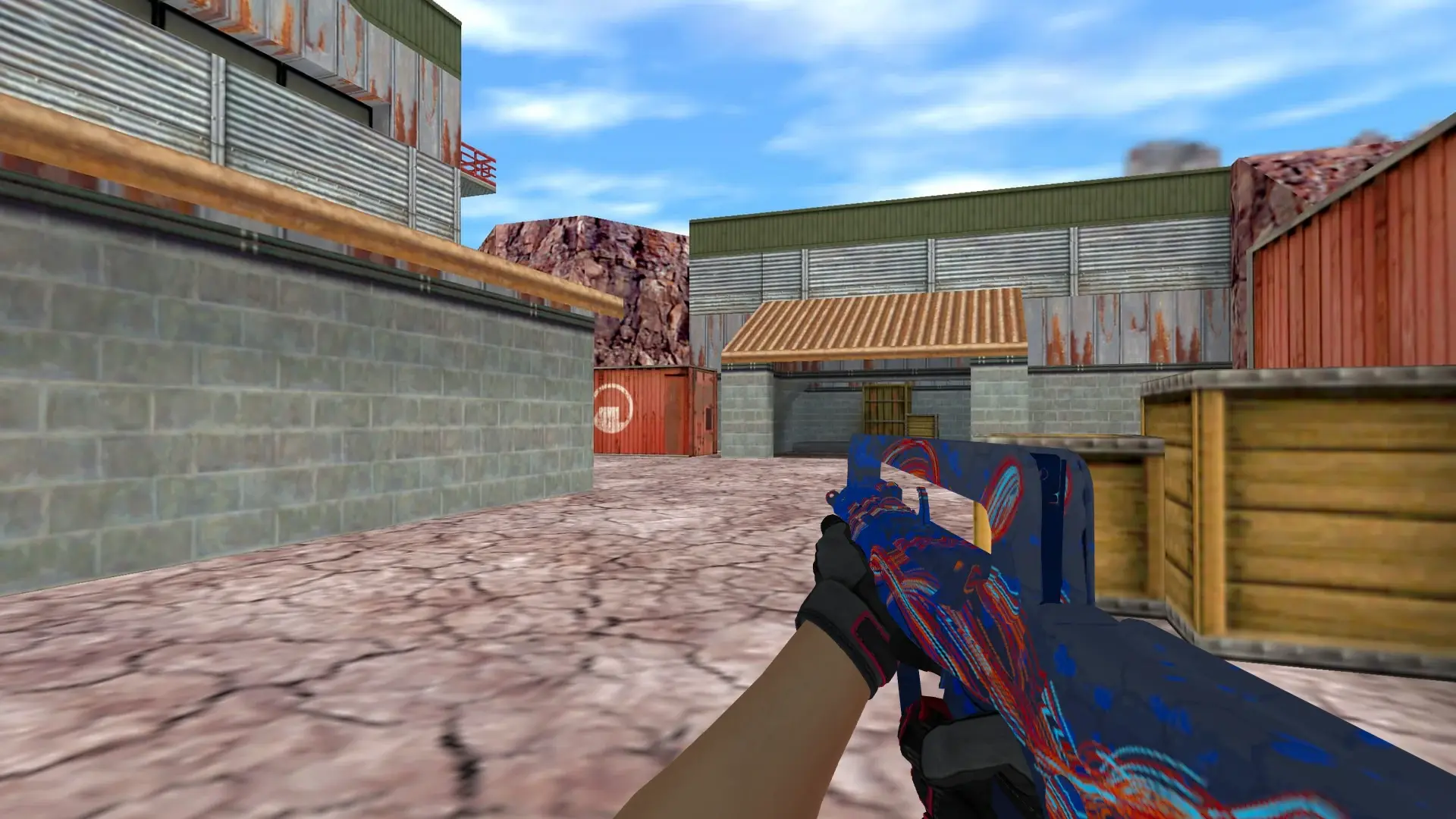 FAMAS — Na'Vi electronic Inventory — de_nuke (first person)
