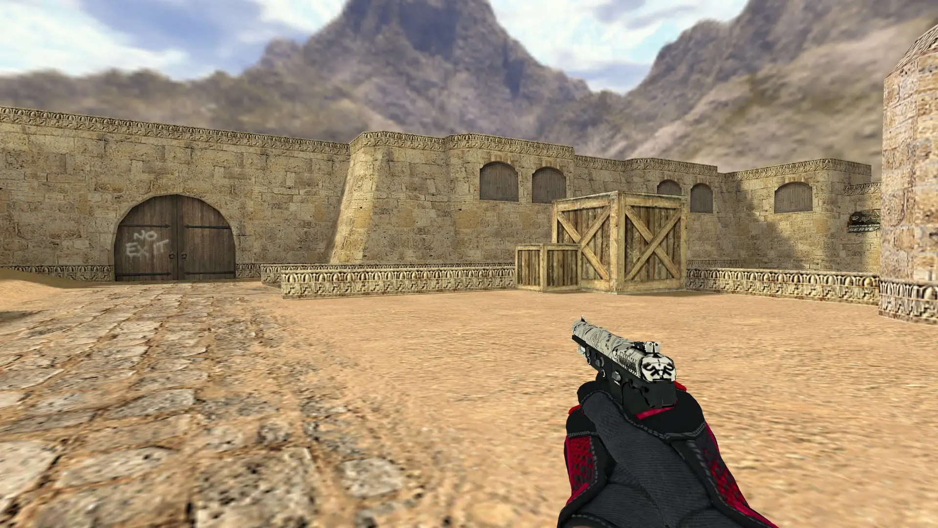 Five-SeveN — Na'Vi electronic Inventory — de_dust2 (first person)