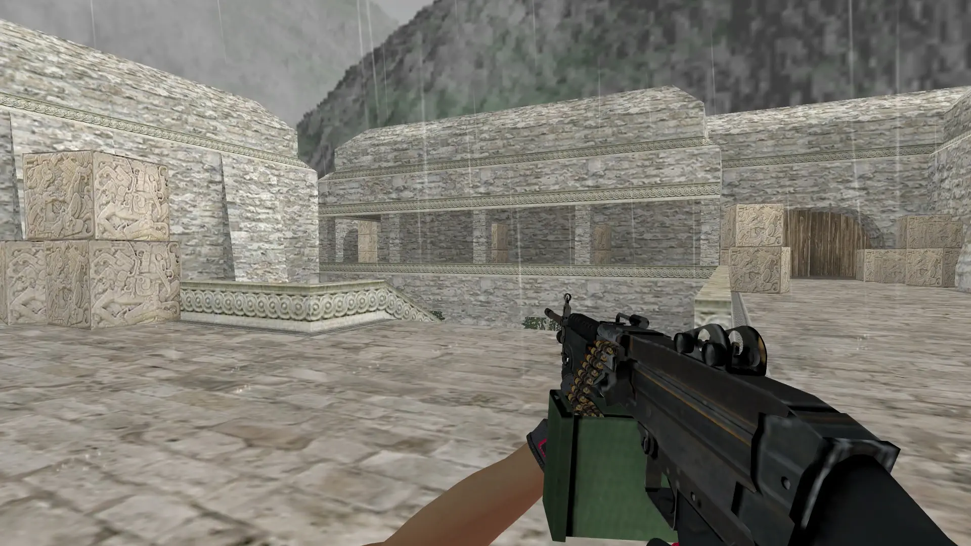 M249 — Na'Vi electronic Inventory — de_aztec (first person)