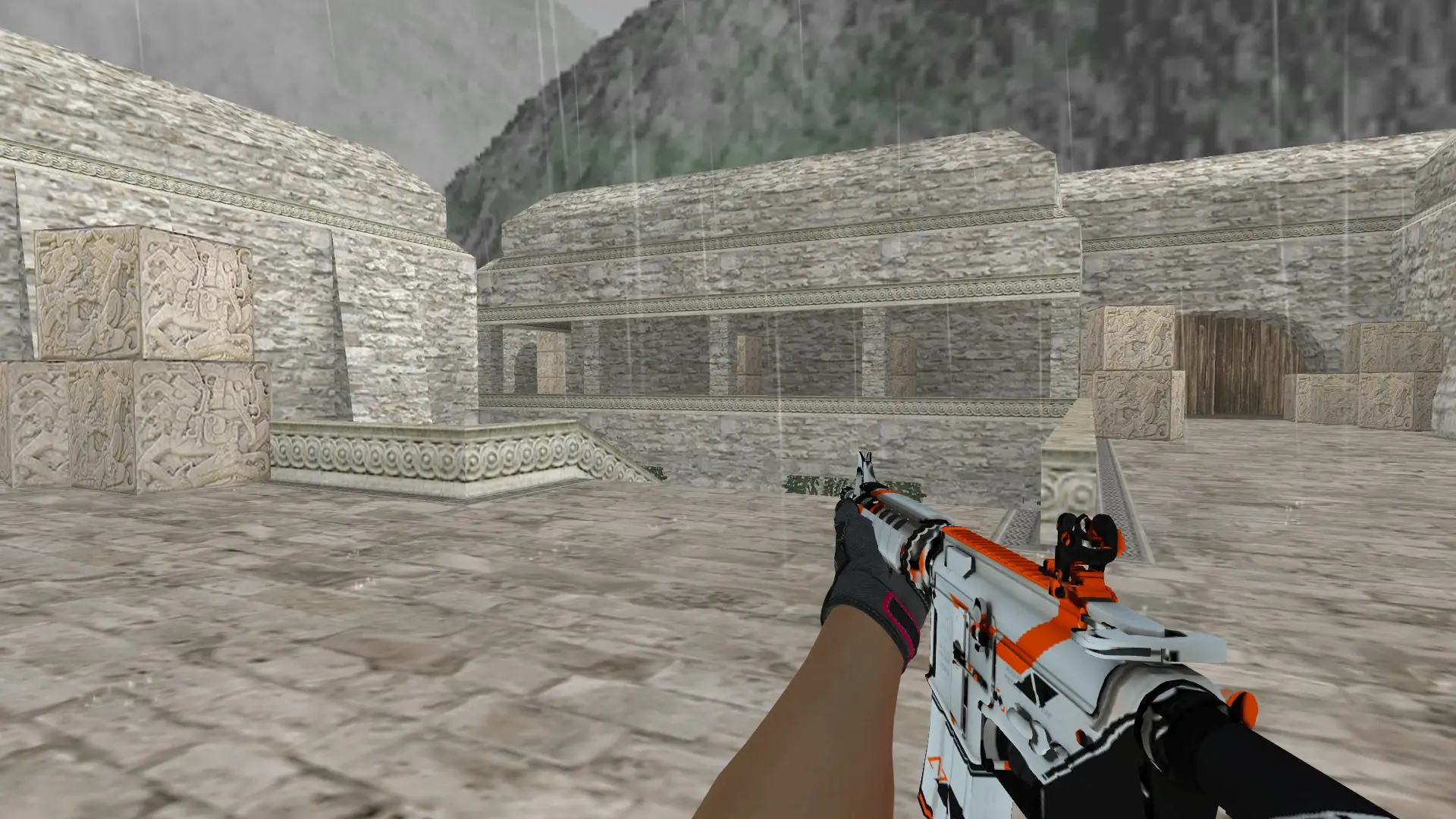M4A1 — Na'Vi electronic Inventory — de_aztec (first person)