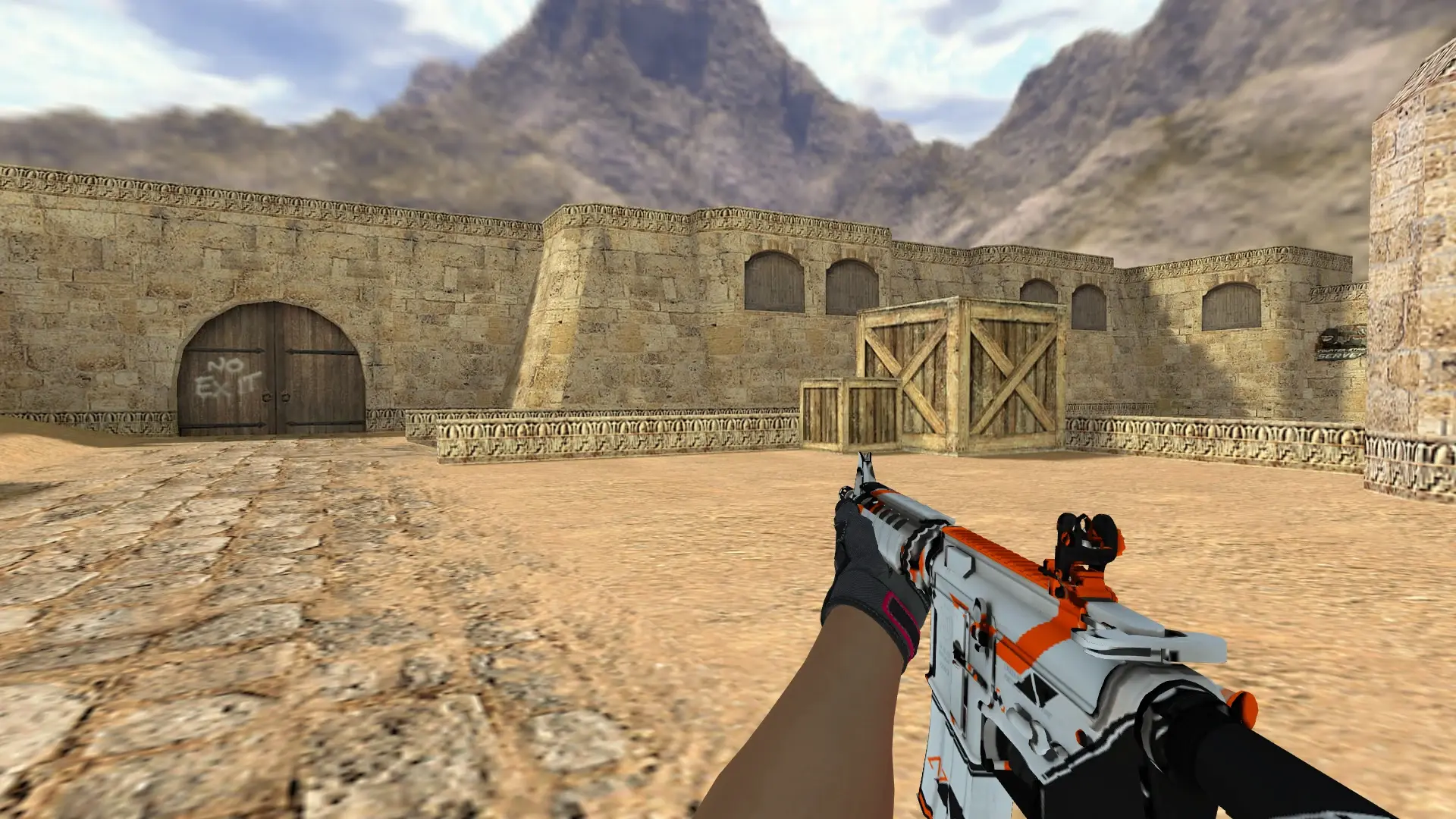 M4A1 — Na'Vi electronic Inventory — de_dust2 (first person)