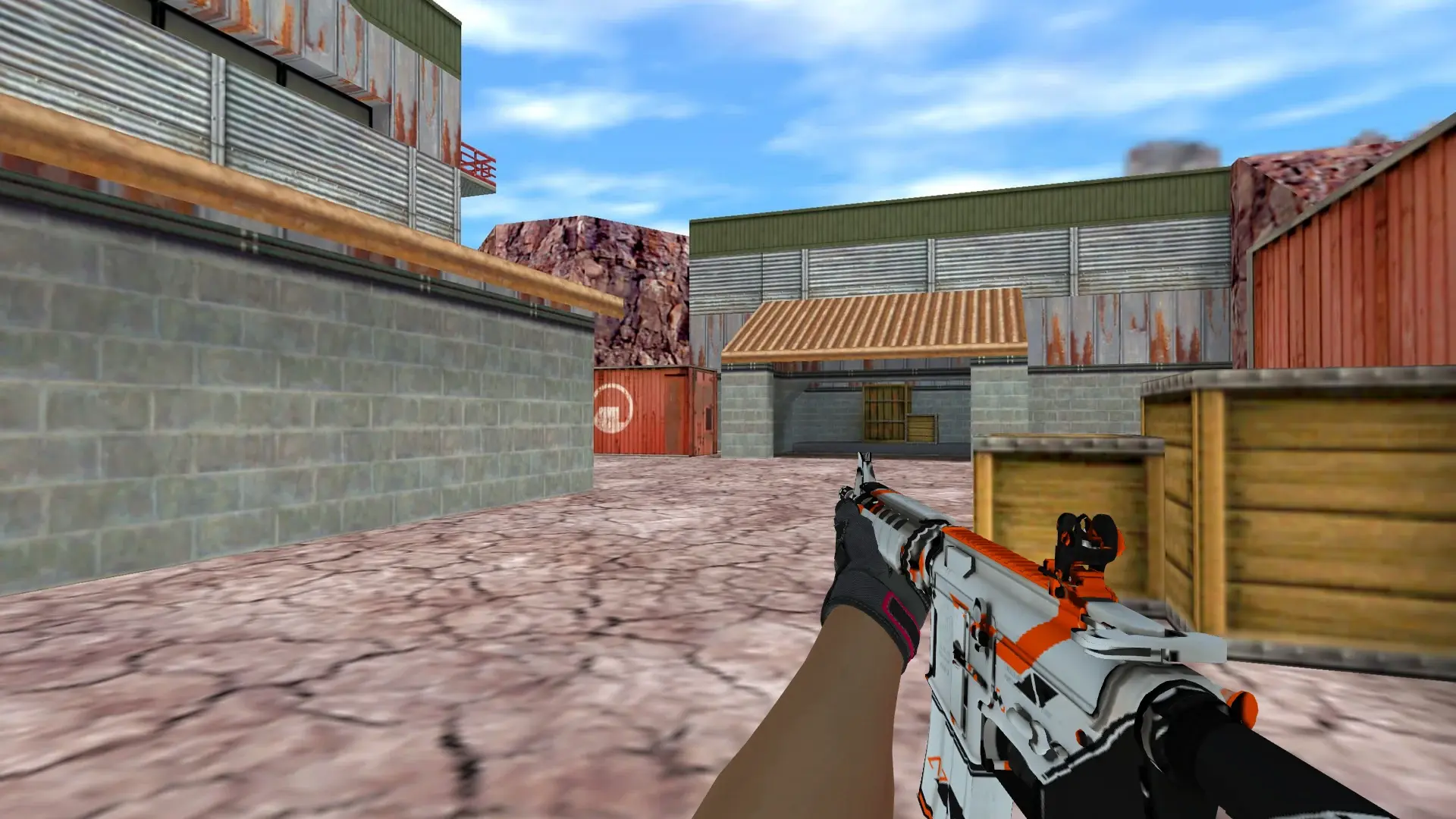M4A1 — Na'Vi electronic Inventory — de_nuke (first person)