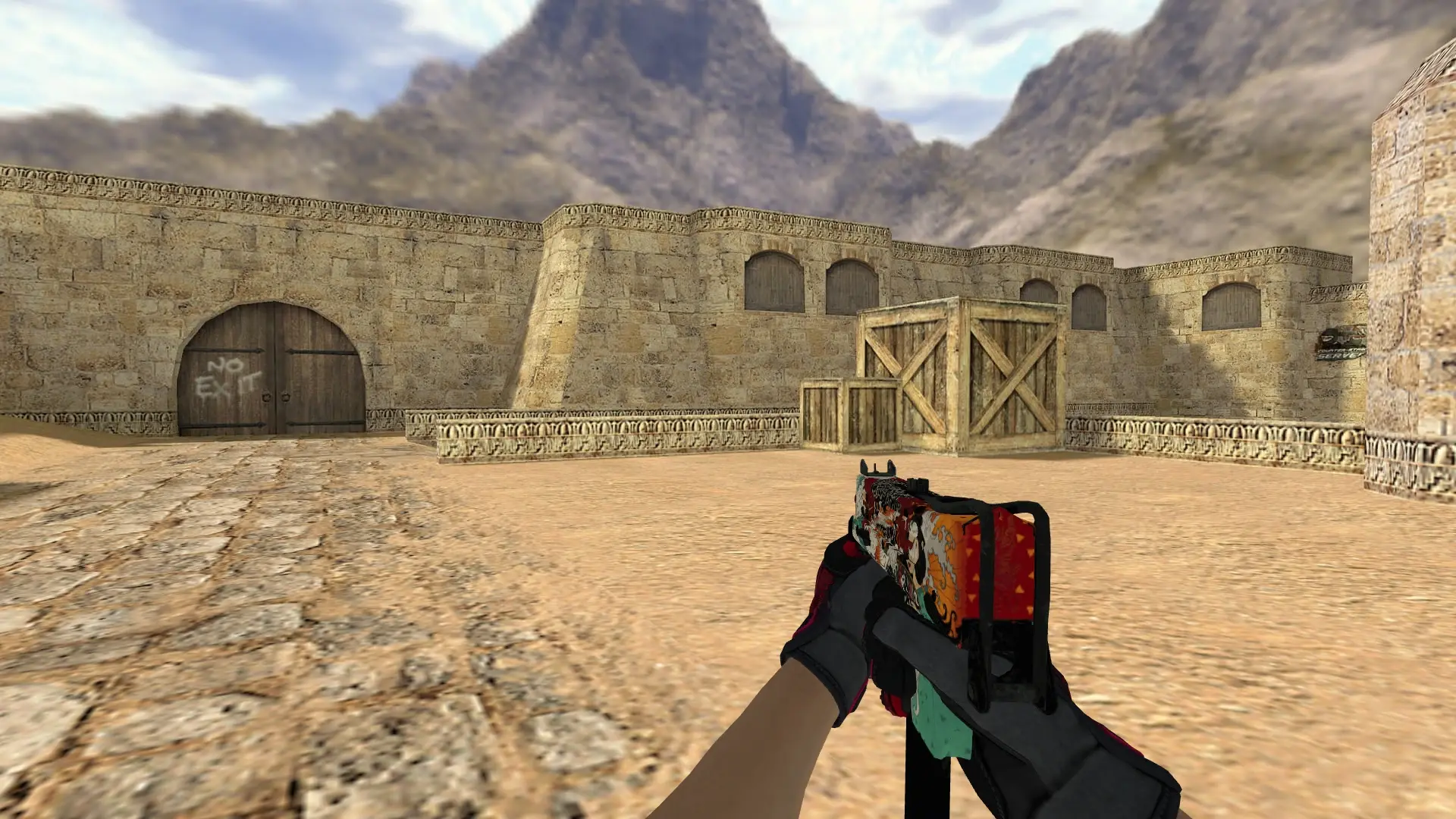 MAC-10 — Na'Vi electronic Inventory — de_dust2 (first person)