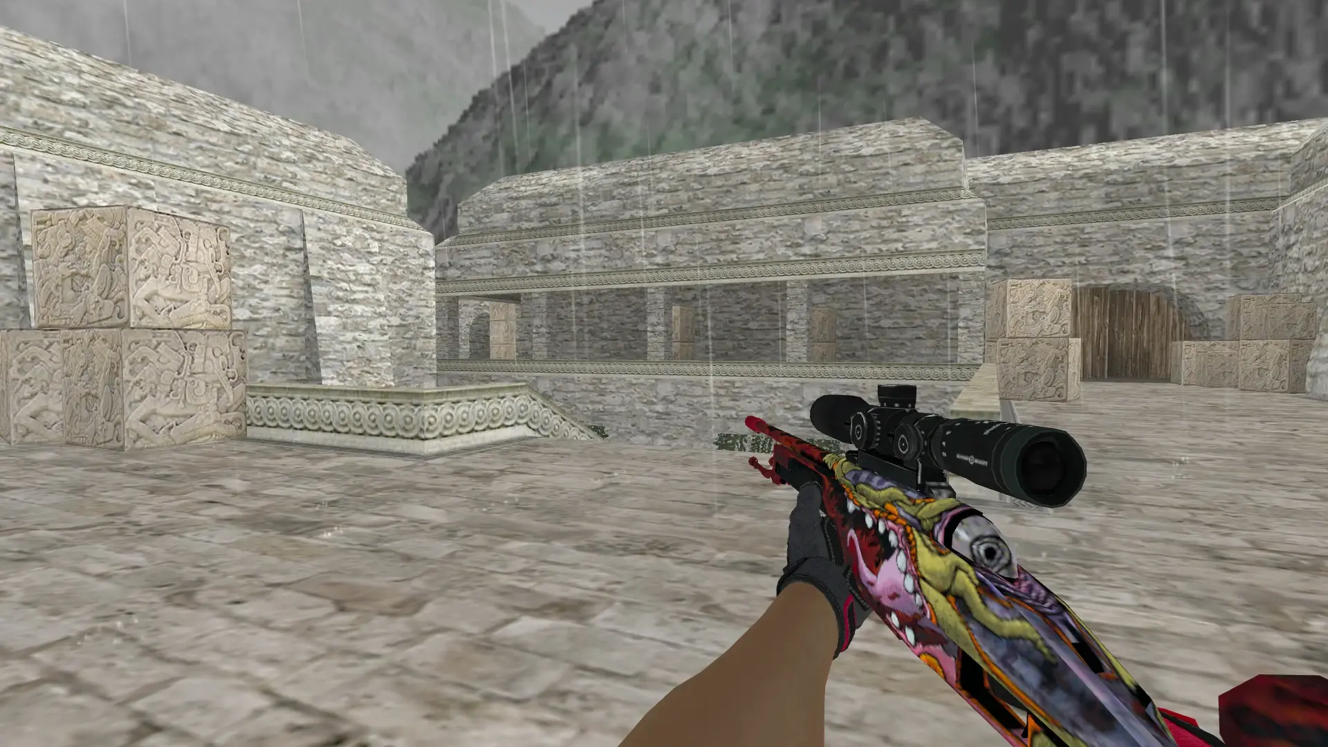 Scout — Na'Vi electronic Inventory — de_aztec (first person)