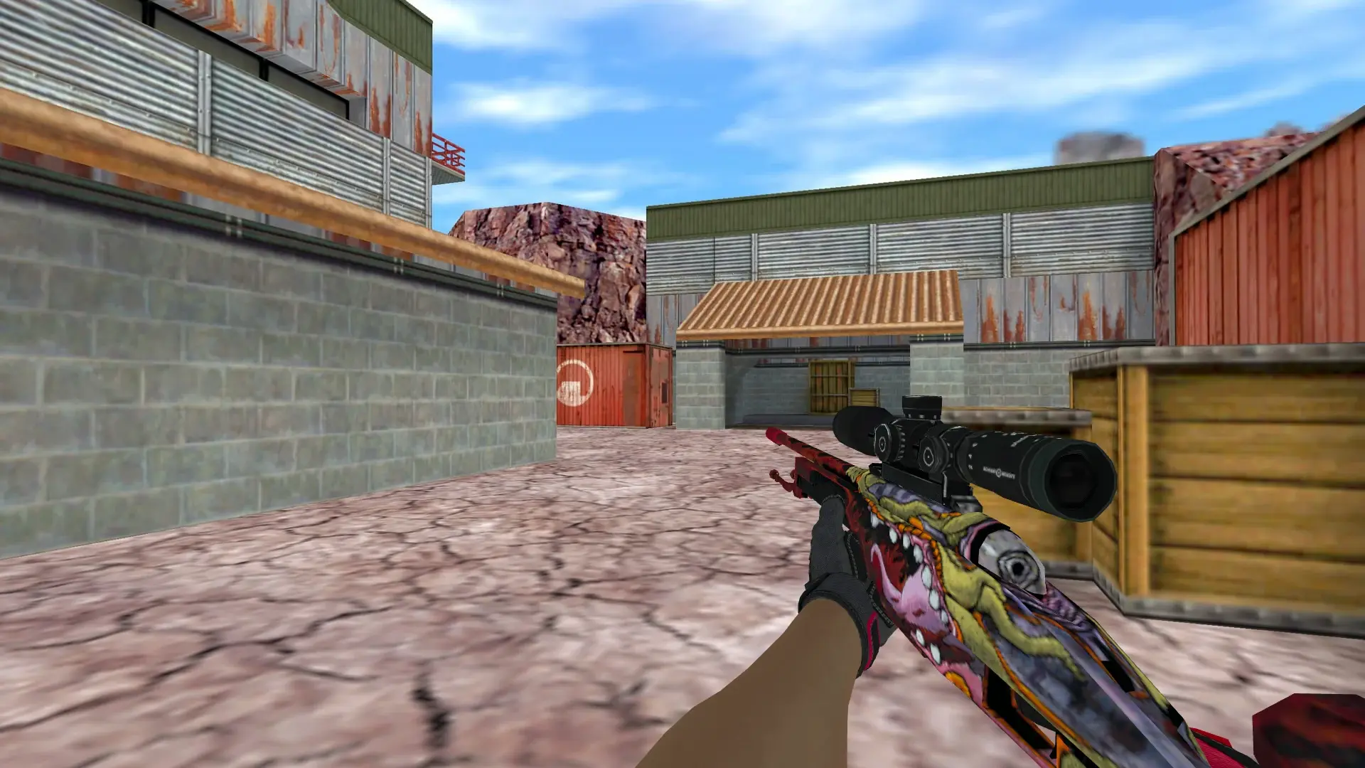 Scout — Na'Vi electronic Inventory — de_nuke (first person)