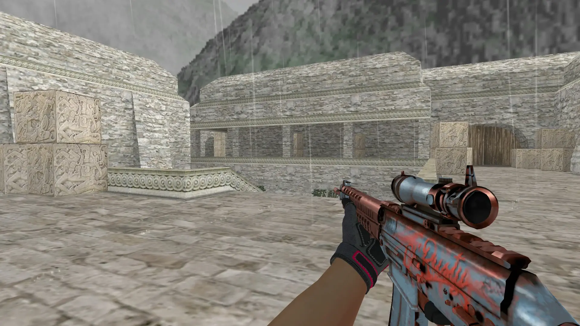 SG552 — Na'Vi electronic Inventory — de_aztec (first person)
