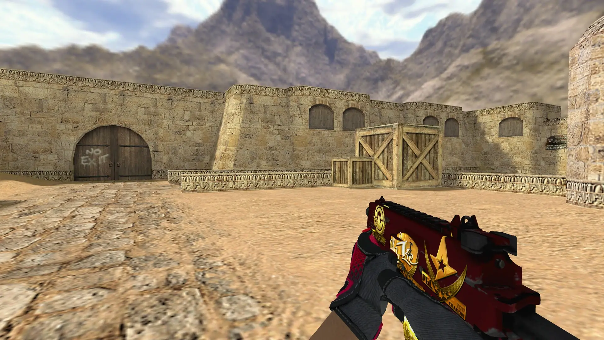 TMP — Na'Vi electronic Inventory — de_dust2 (first person)