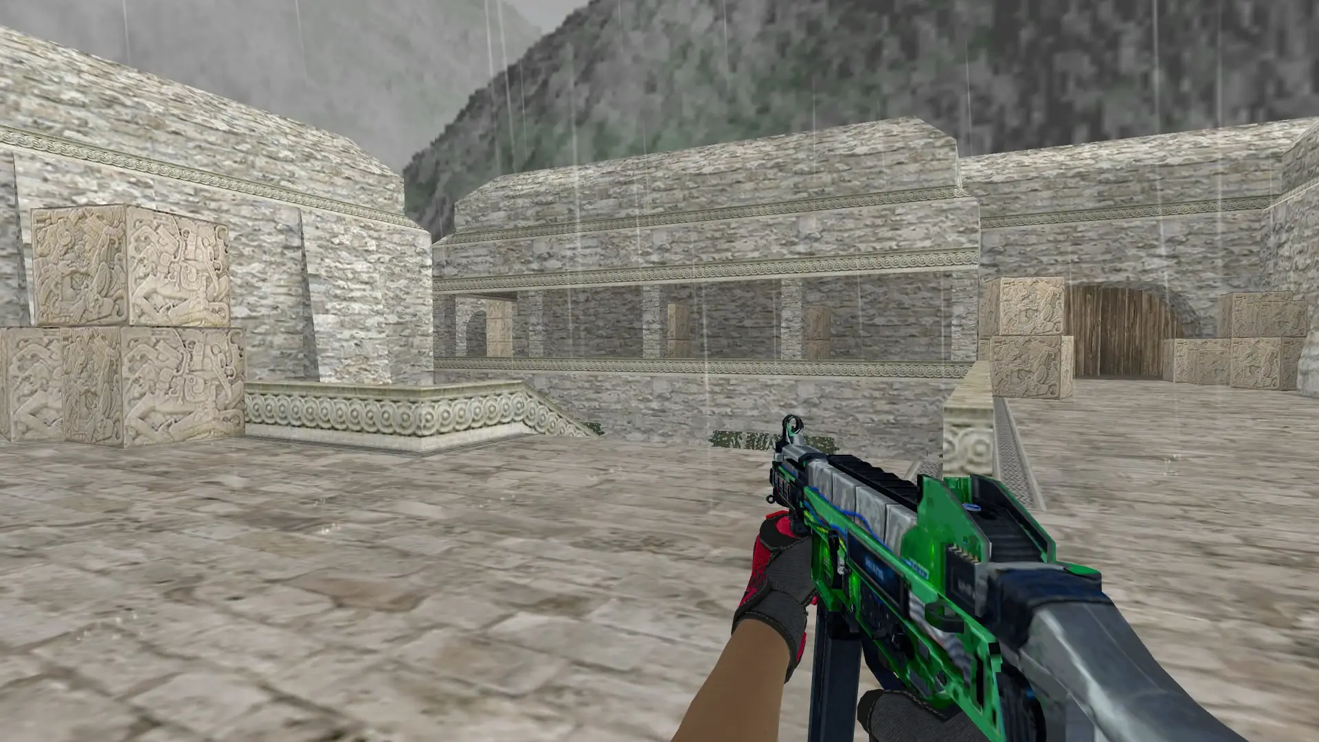 UMP-45 — Na'Vi electronic Inventory — de_aztec (first person)