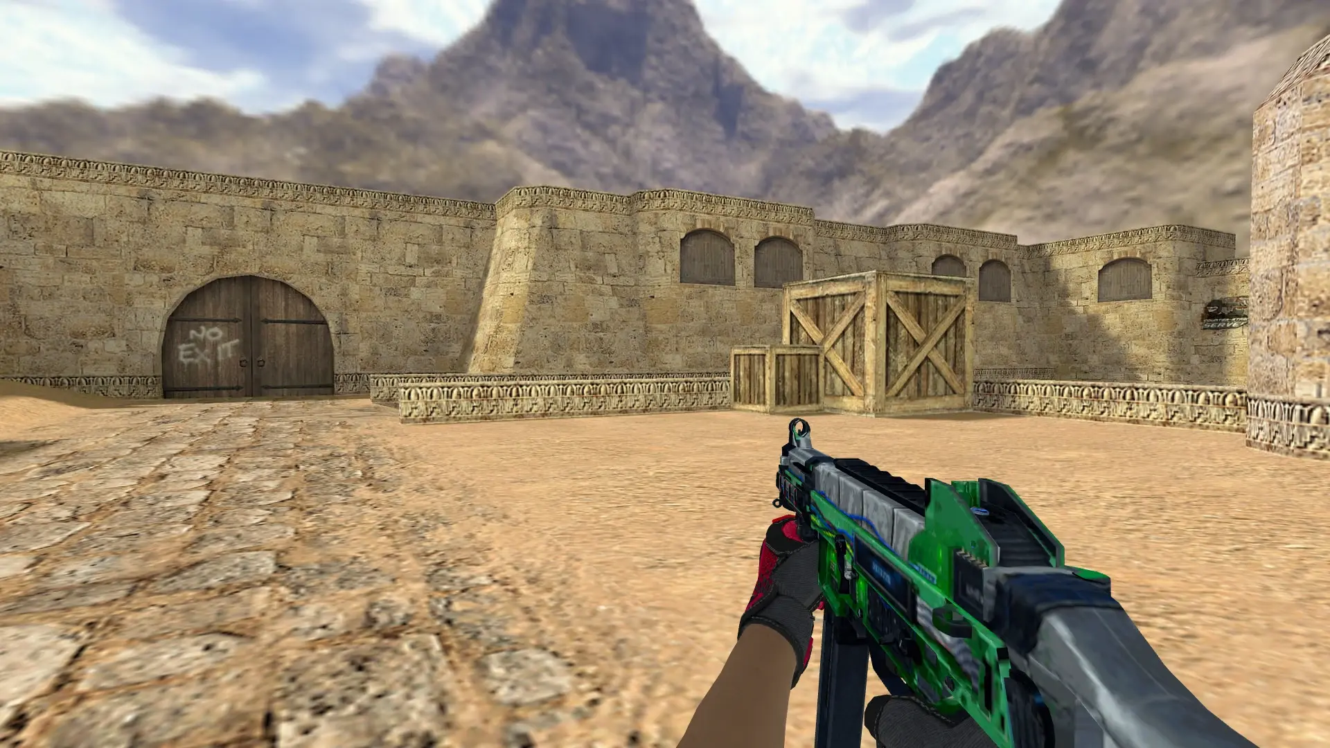 UMP-45 — Na'Vi electronic Inventory — de_dust2 (first person)