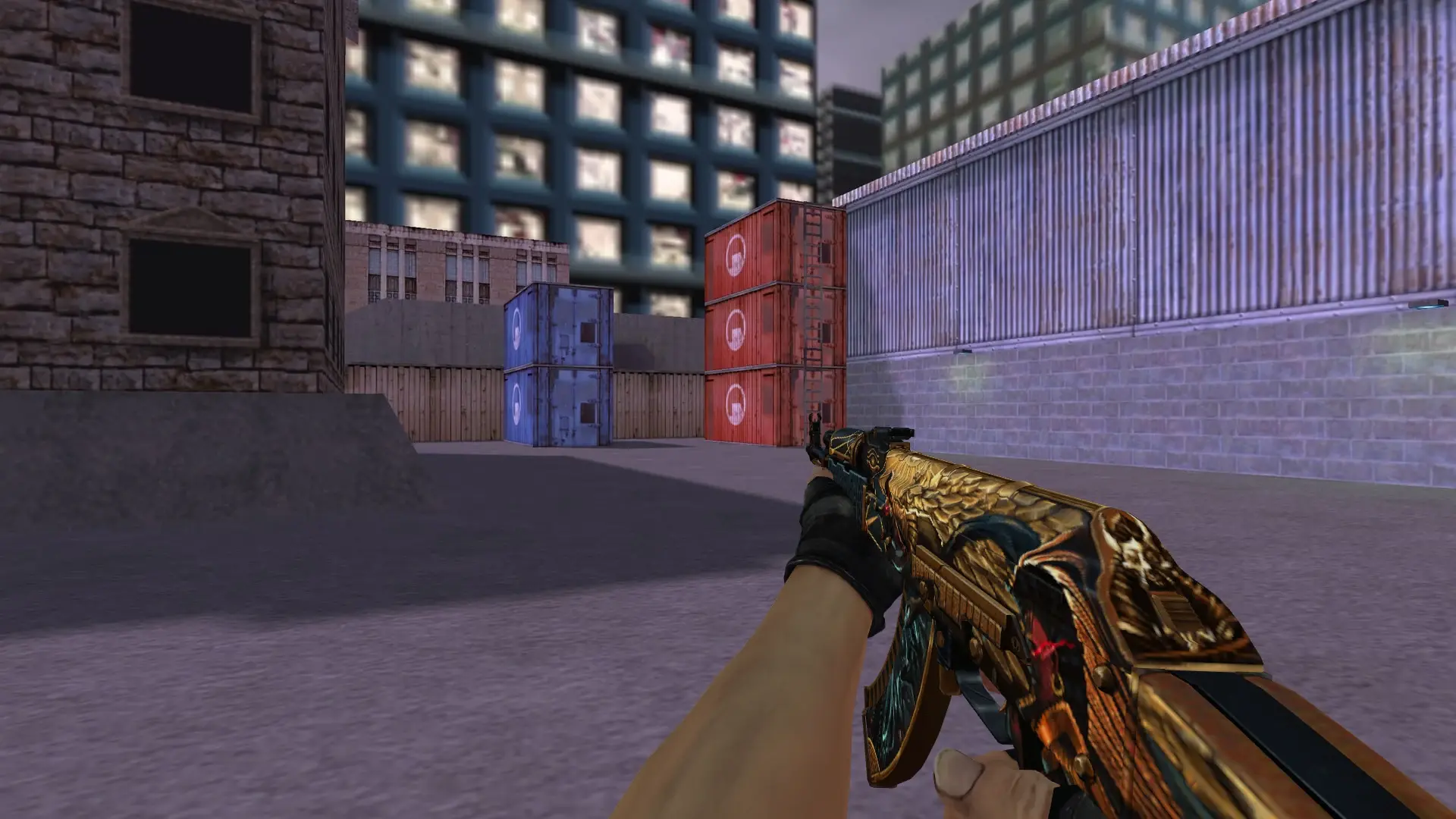 AK-47 — Fracture Case Pack — cs_assault (first person)