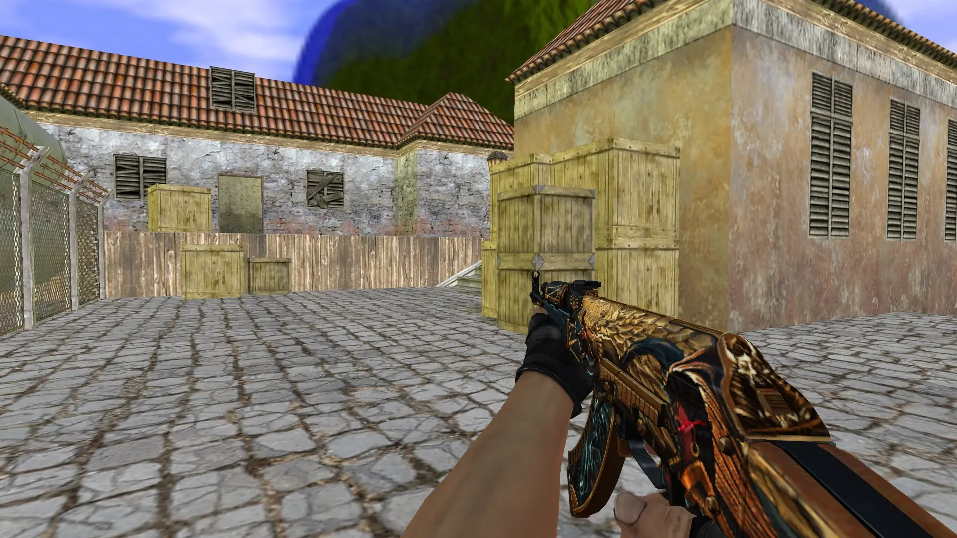 AK-47 — Fracture Case Pack — de_inferno (first person)
