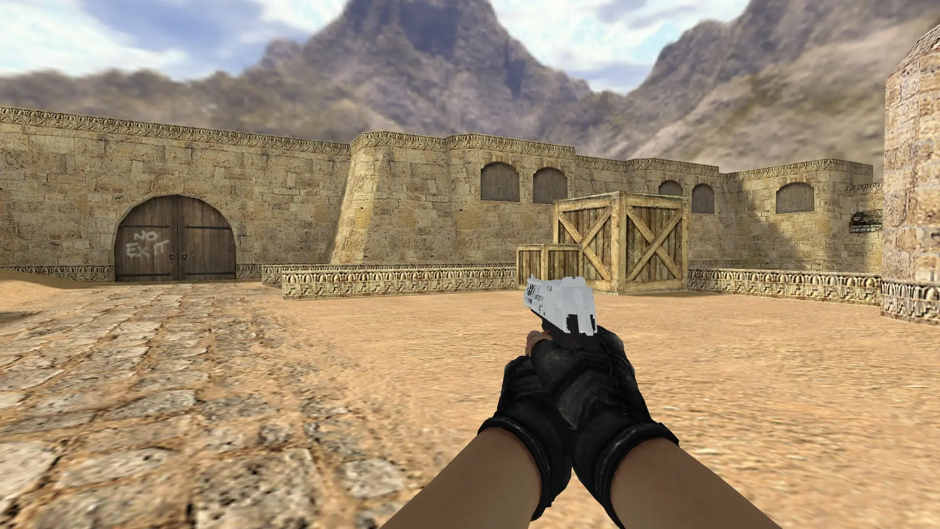 Desert Eagle — Fracture Case Pack — de_dust2 (first person)