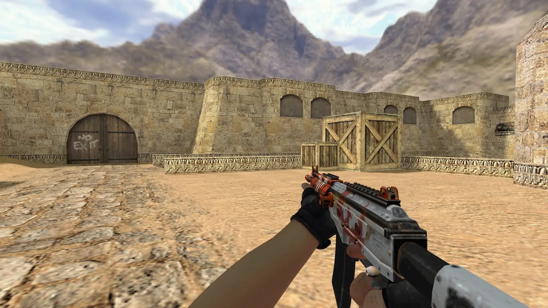 Galil AR — Fracture Case Pack — de_dust2 (first person)