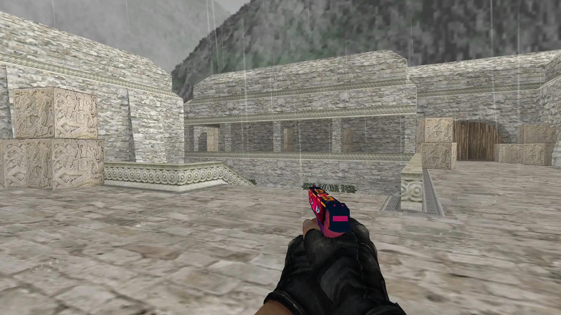 Glock-18 — Fracture Case Pack — de_aztec (first person)